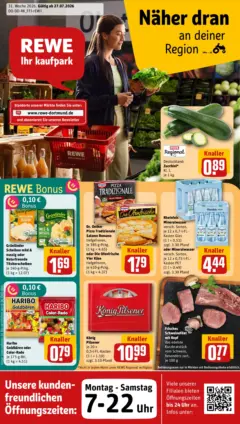 Rewe Prospekt Hückeswagen ab 27.07.2026 gültig Rewe Prospekt Hückeswagen ab 27.07.2026 gültig