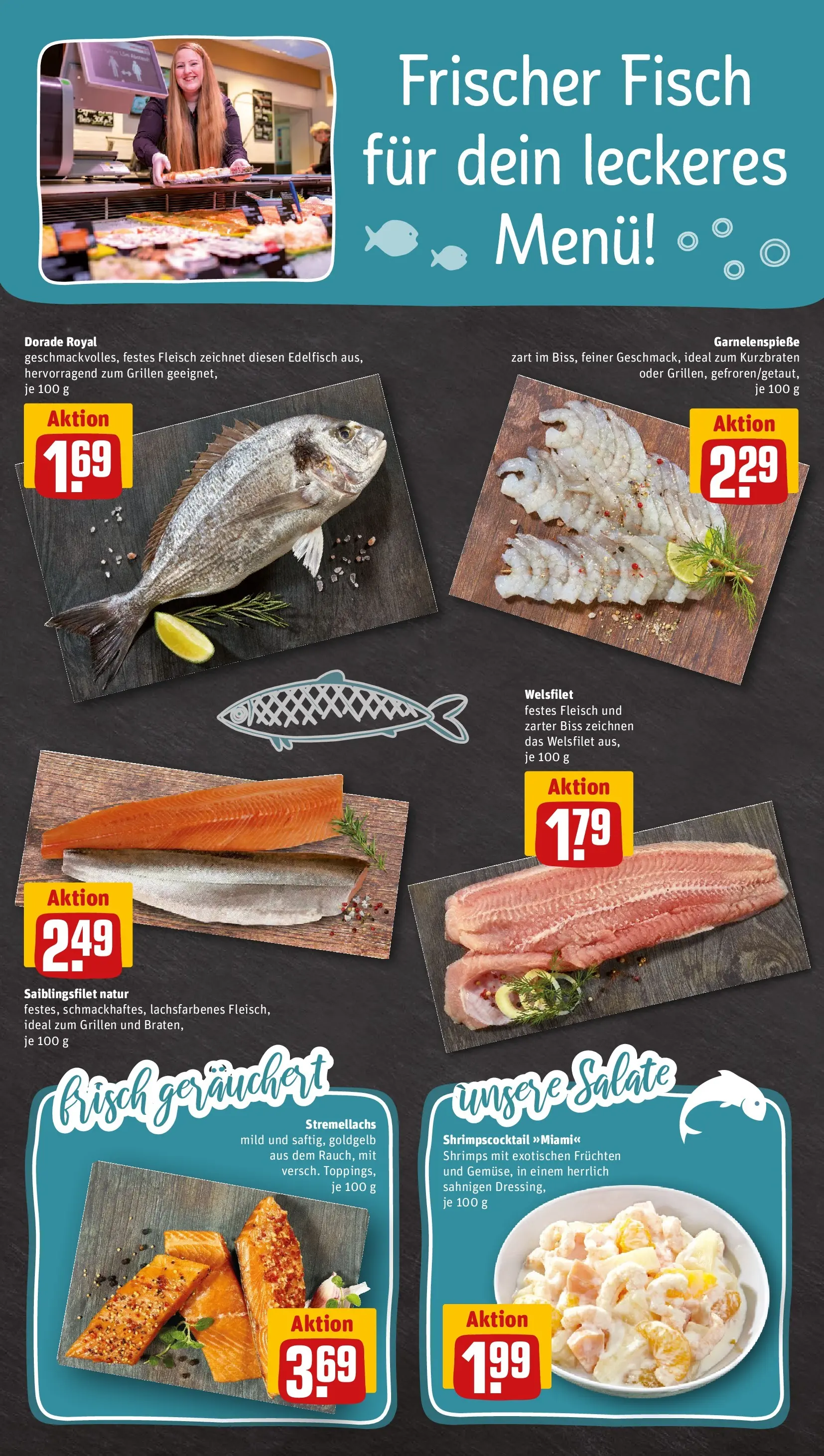 REWE Prospekt ab 27.07.2026 zum Blättern » Angebote | Seite: 31 | Produkte: Dorade, Fisch, Fleisch