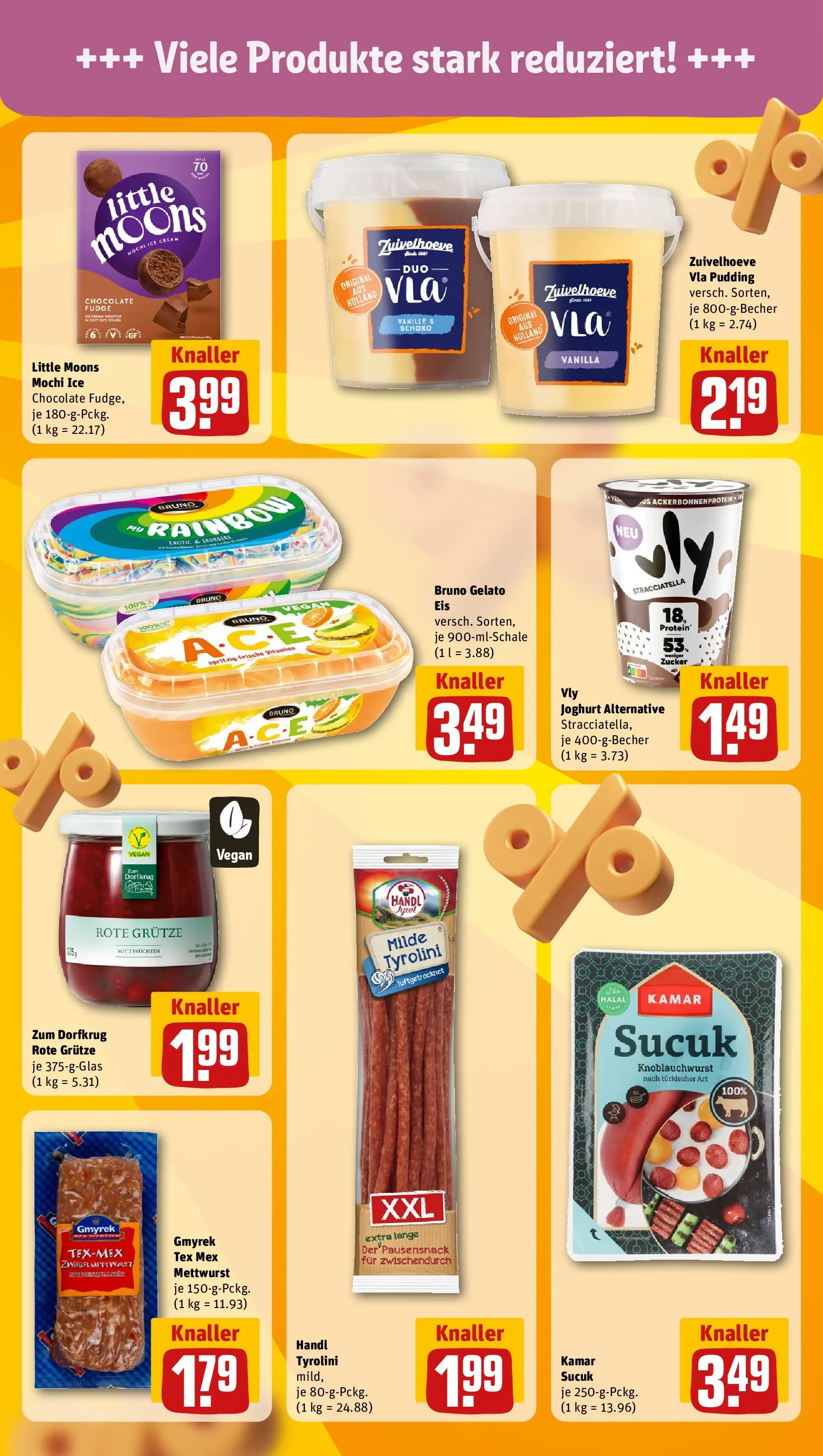 REWE Prospekt ab 27.07.2026 zum Blättern » Angebote | Seite: 11 | Produkte: Joghurt, Pudding, Zucker, Mochi