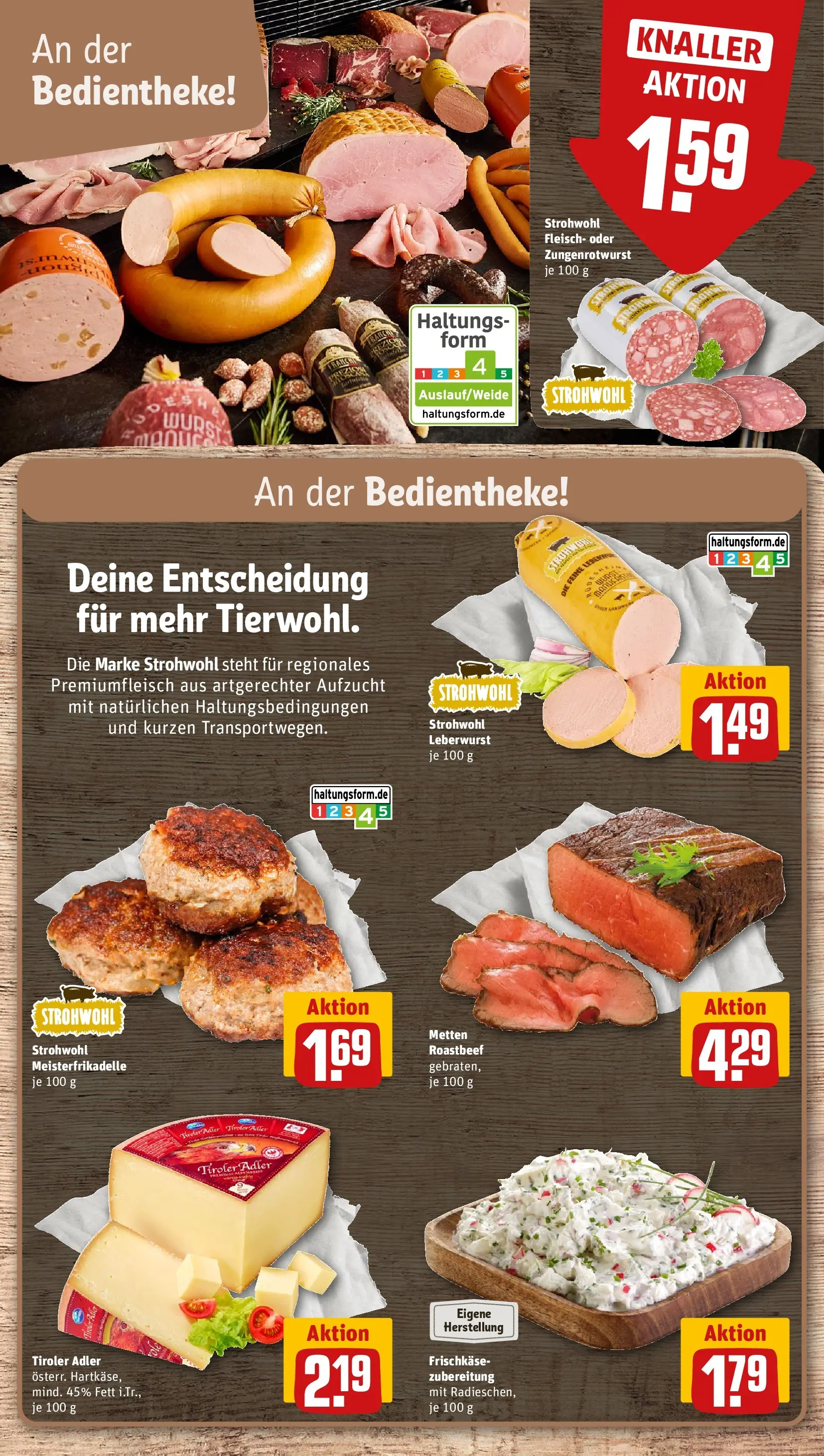 REWE Prospekt ab 27.07.2026 zum Blättern » Angebote | Seite: 8 | Produkte: Roastbeef, Wurst, Fleisch, Frischkase