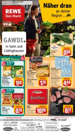 Rewe Prospekt Selm ab 27.07.2026 gültig