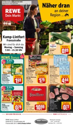 Rewe Prospekt Kamp-Lintfort ab 27.07.2026 gültig