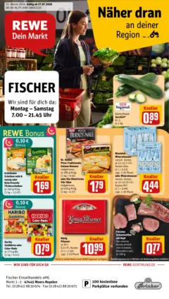 Rewe Prospekt Moers ab 27.07.2026 gültig