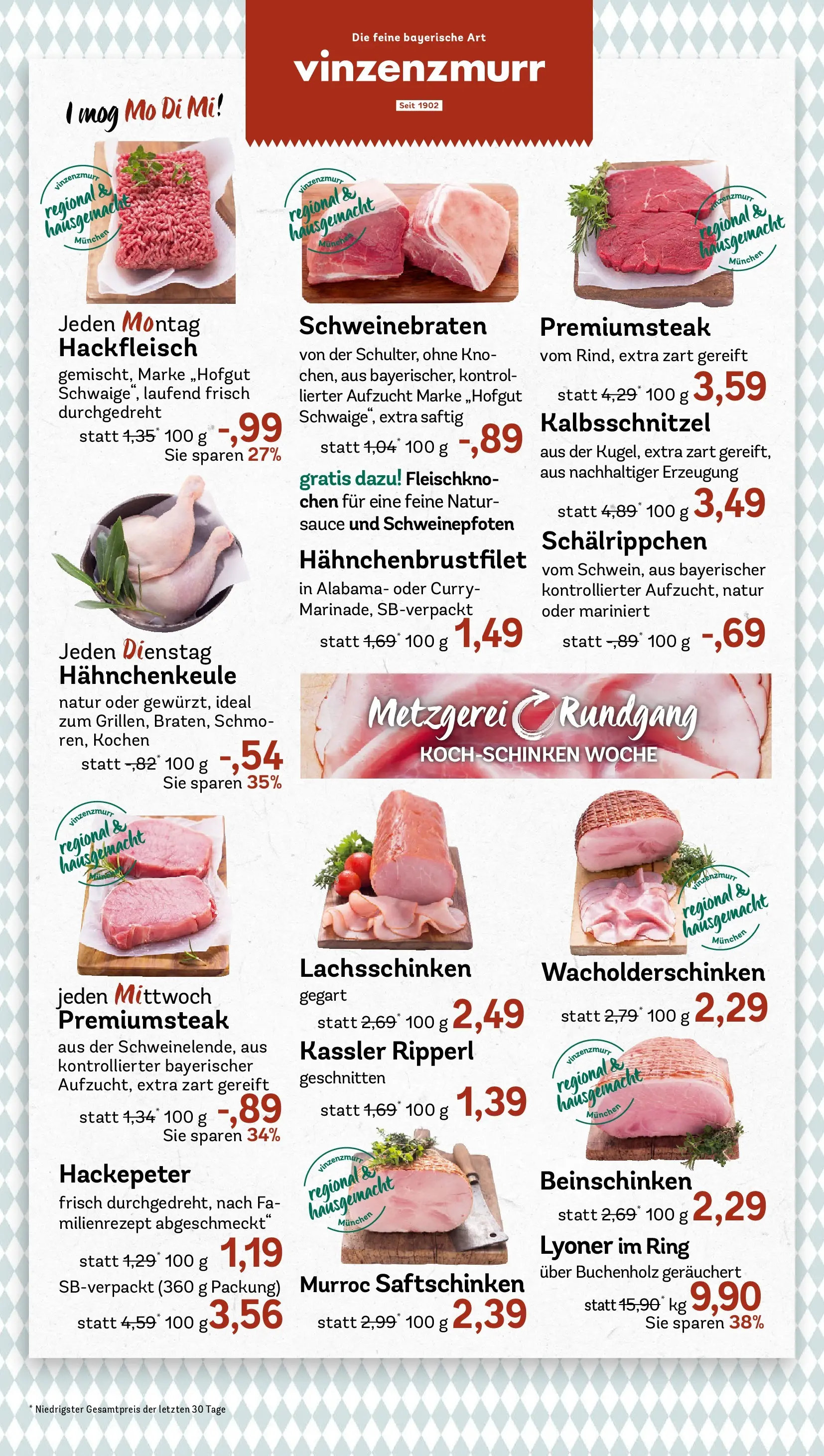 REWE Prospekt ab 27.07.2026 zum Blättern » Angebote | Seite: 6 | Produkte: Hackfleisch
