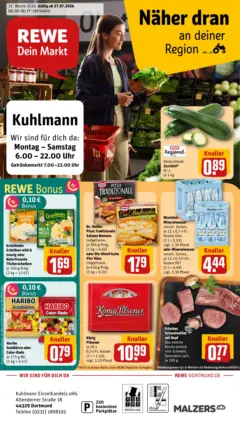 Rewe Prospekt Dortmund ab 27.07.2026 gültig