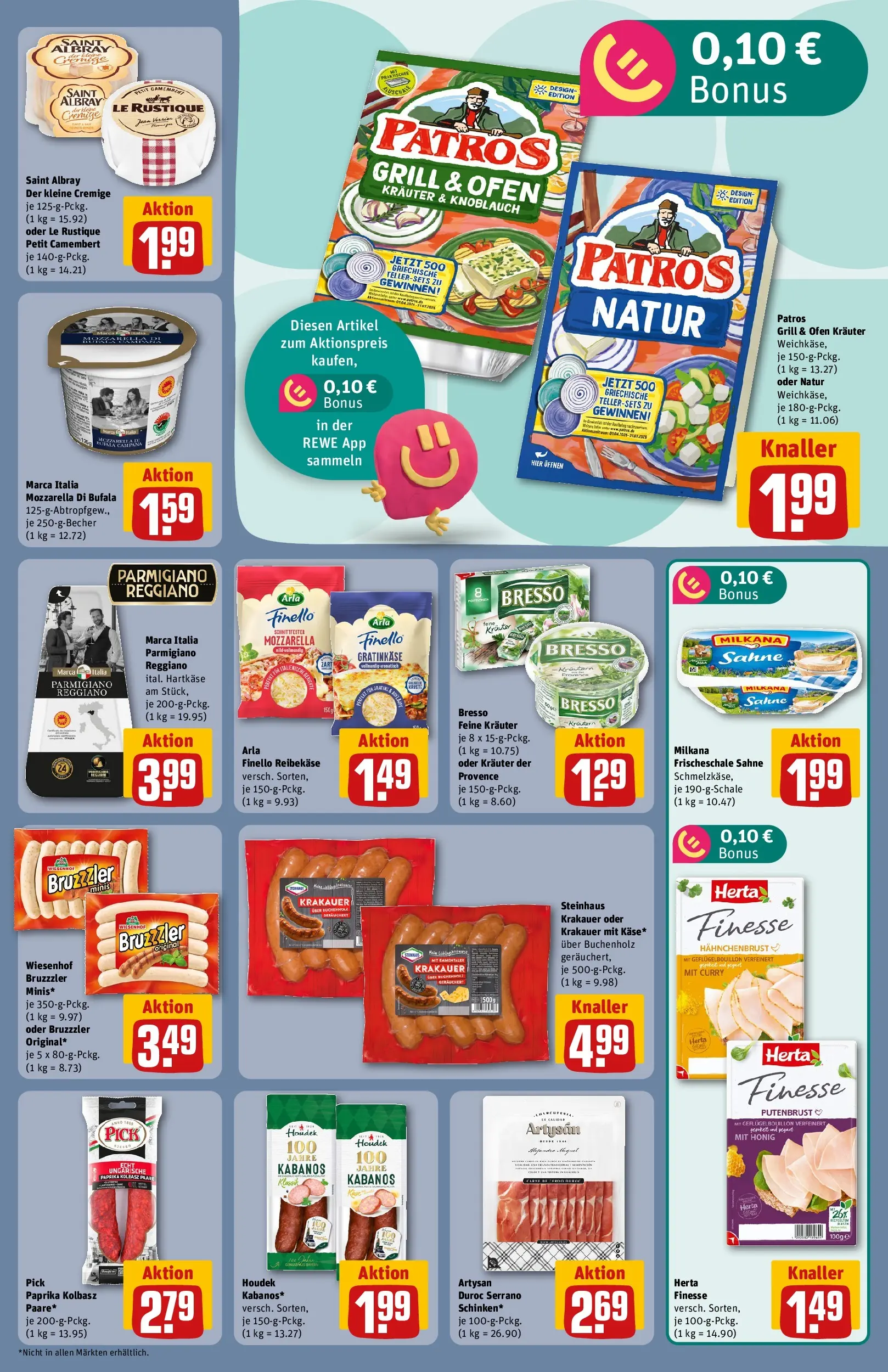 REWE Prospekt ab 27.07.2026 zum Blättern » Angebote | Seite: 13 | Produkte: Grill, Knoblauch, Sahne, Hahnchenbrust