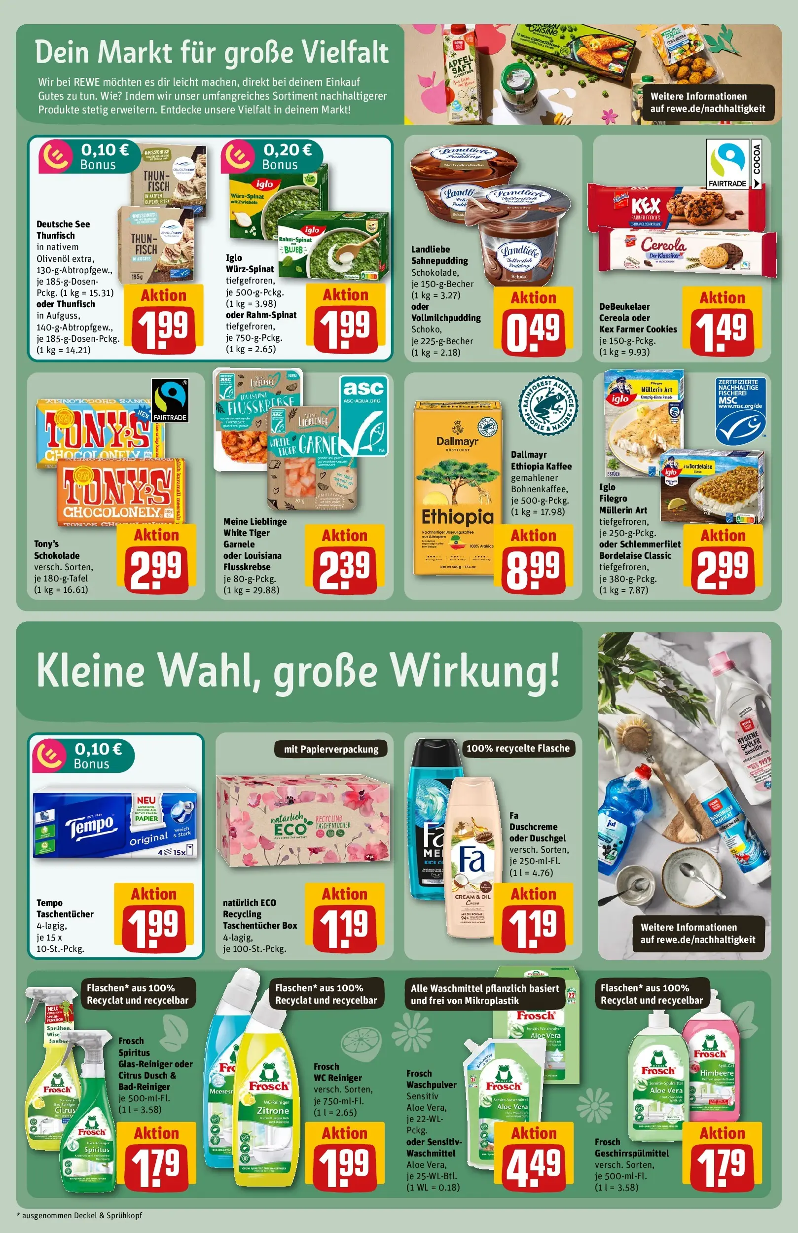REWE Prospekt ab 27.07.2026 zum Blättern » Angebote | Seite: 21 | Produkte: Kaffee, Olivenol, Waschmittel, Saft