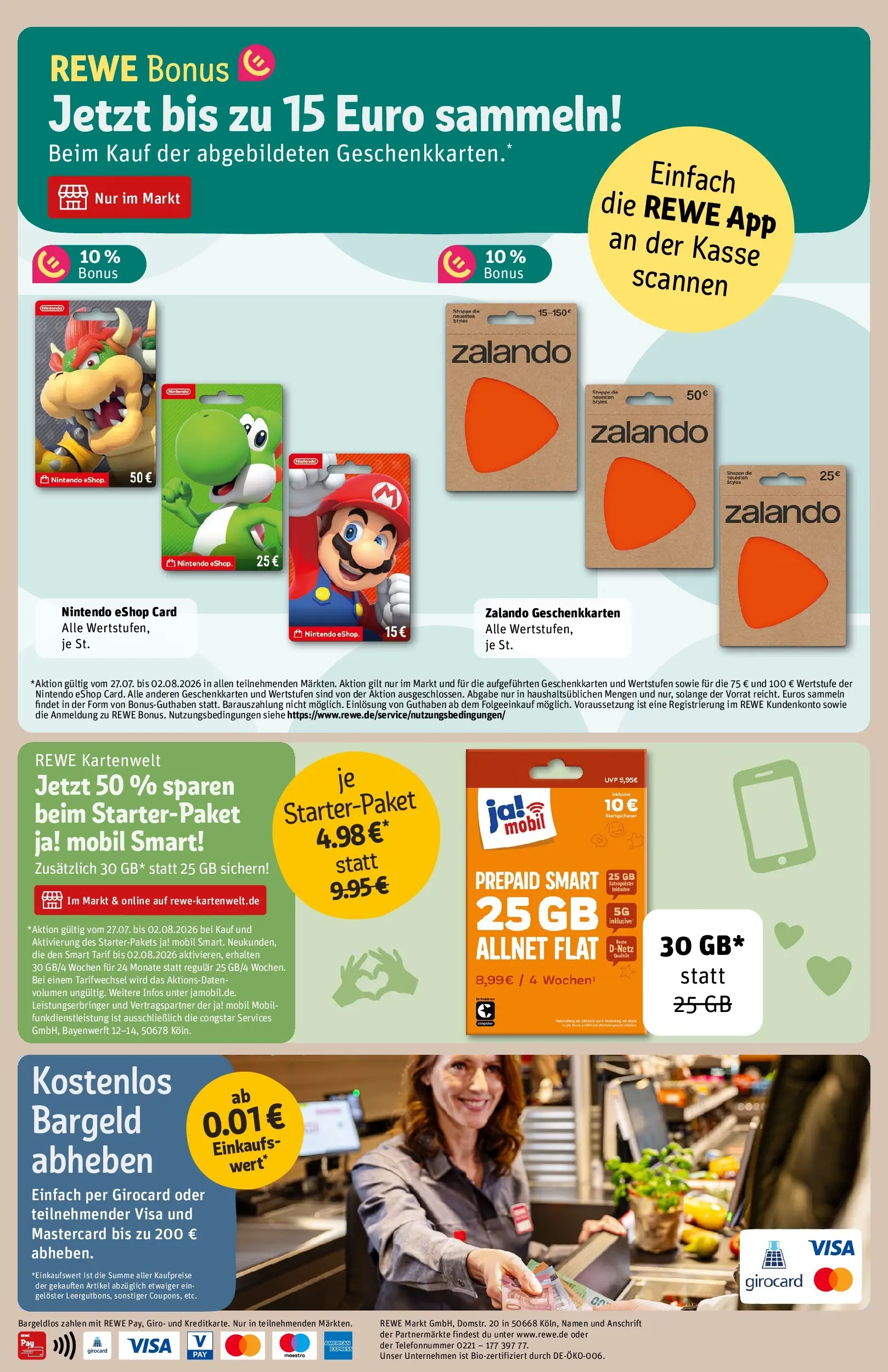 REWE Prospekt ab 27.07.2026 zum Blättern » Angebote | Seite: 30