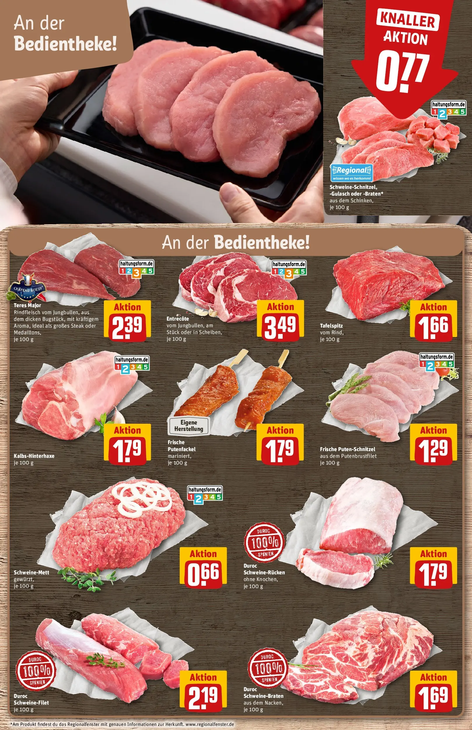 REWE Prospekt ab 27.07.2026 zum Blättern » Angebote | Seite: 8 | Produkte: Tafelspitz, Entrecote, Rindfleisch, Steak