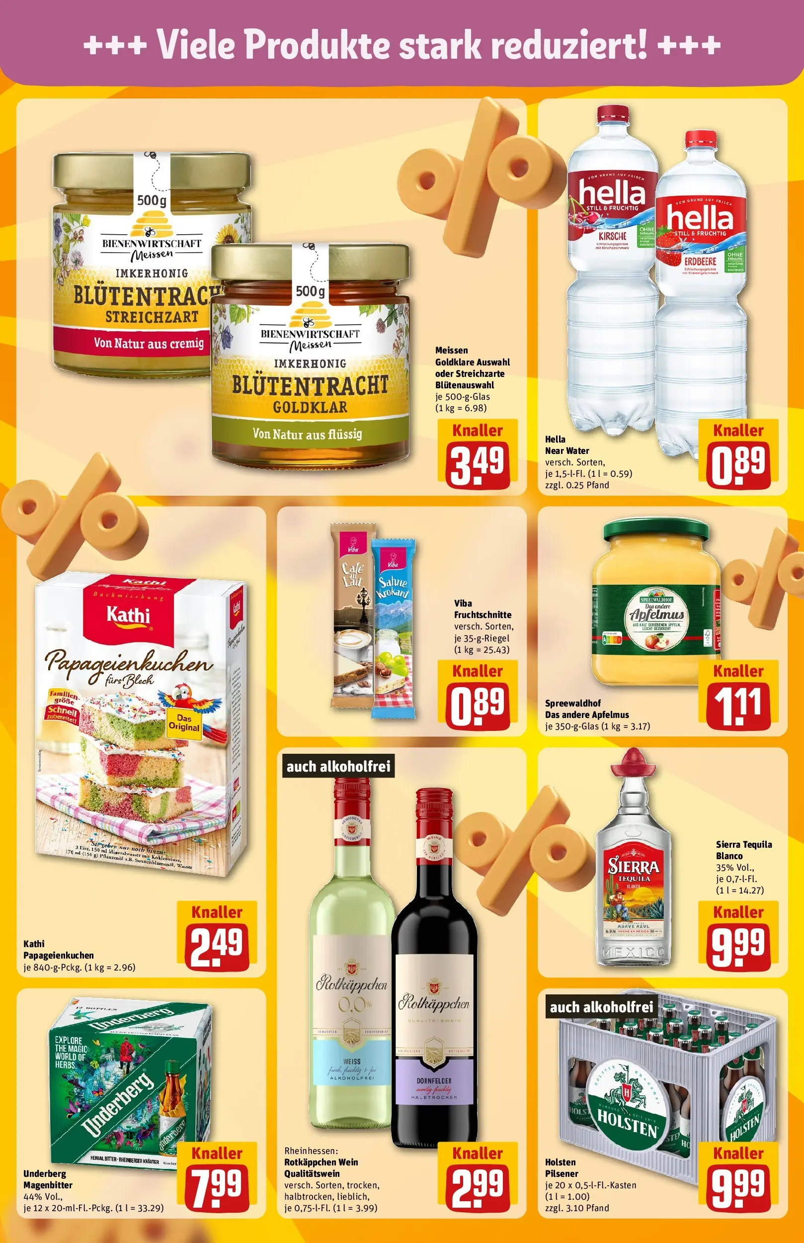 REWE Prospekt ab 27.07.2026 zum Blättern » Angebote | Seite: 19 | Produkte: Holsten, Mineralwasser, Wasser, Hella