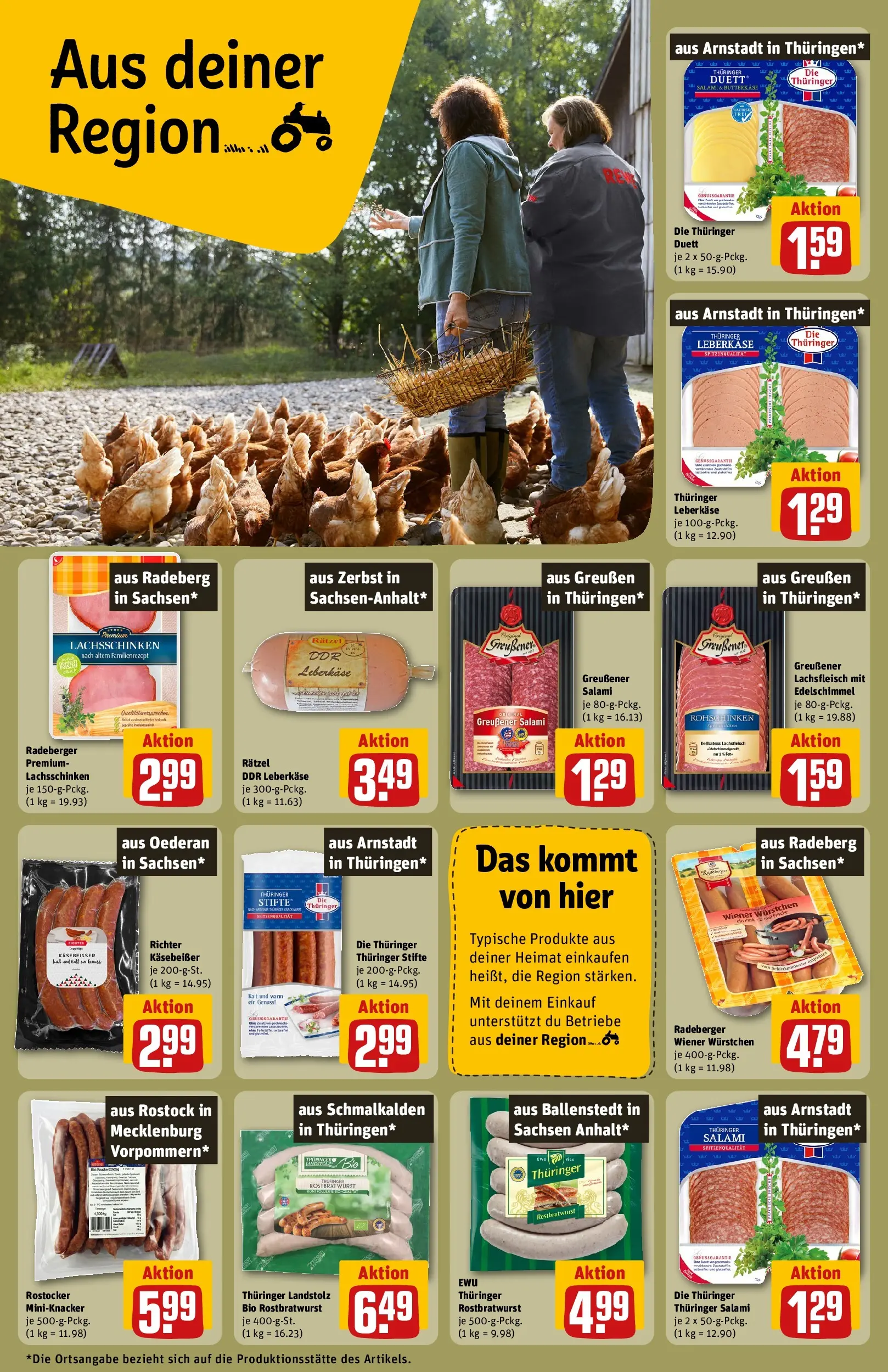 REWE Prospekt ab 27.07.2026 zum Blättern » Angebote | Seite: 28 | Produkte: Wiener wurstchen, Salami, Leberkase
