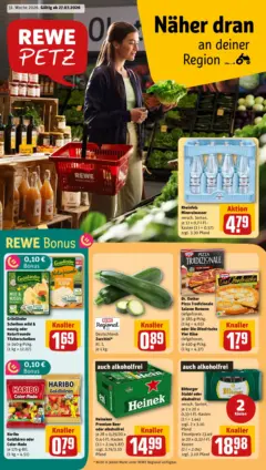 Rewe Prospekt Neunkirchen ab 27.07.2026 gültig | Seite: 25 | Produkte: Bockwurst, Milch, Pils, Salat