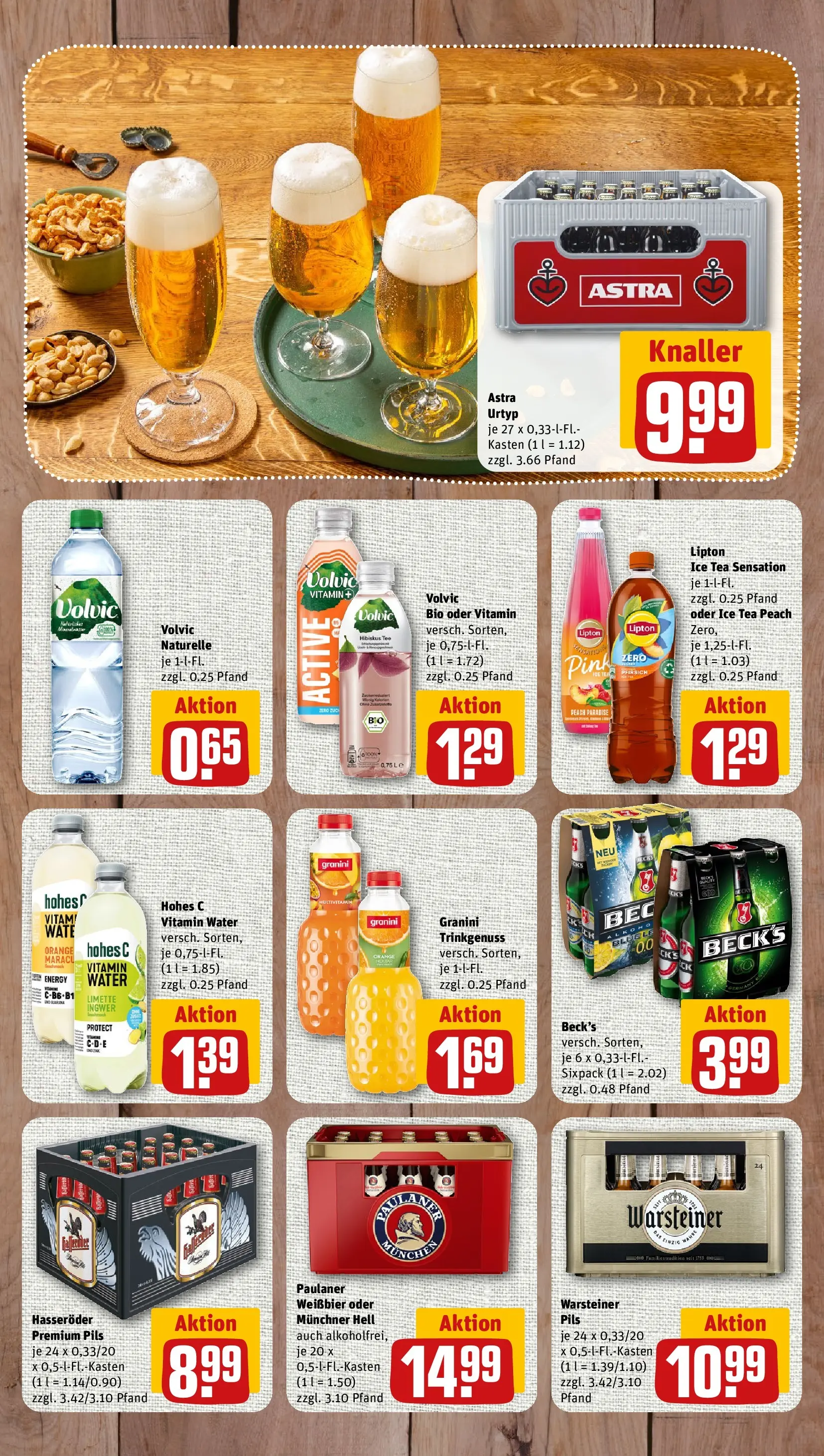 REWE Prospekt ab 27.07.2026 zum Blättern » Angebote | Seite: 11 | Produkte: Weißbier, Pils, Warsteiner, Limette