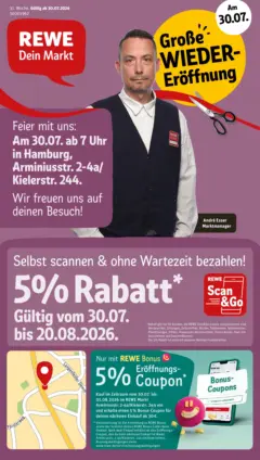 Rewe Prospekt Hamburg ab 27.07.2026 gültig Rewe Prospekt Hamburg ab 27.07.2026 gültig