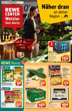 Rewe Prospekt Wetzlar ab 27.07.2026 gültig Rewe Prospekt Wetzlar ab 27.07.2026 gültig