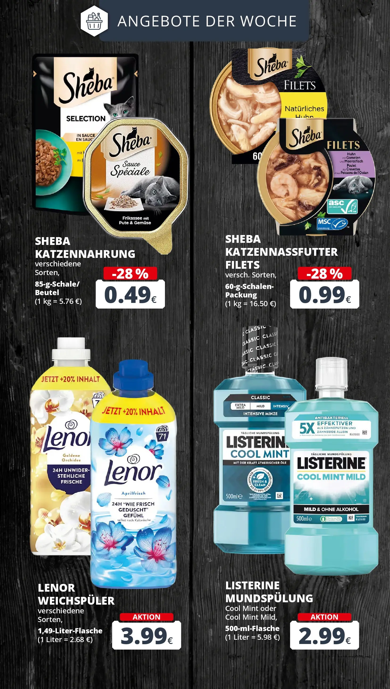 REWE Prospekt ab 27.07.2026 zum Blättern » Angebote | Seite: 6 | Produkte: Lenor, Pute, Orchidee, Weichspüler