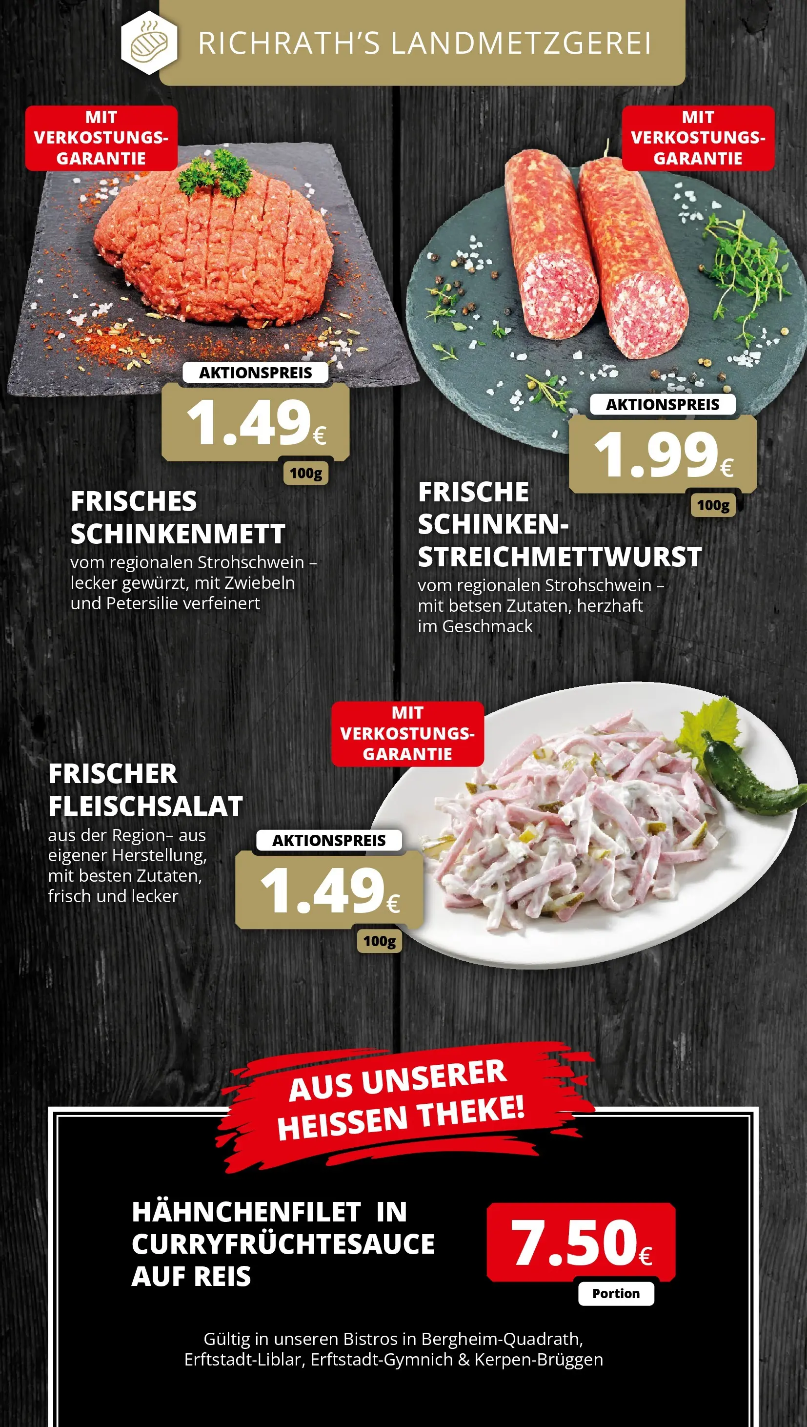 REWE Prospekt ab 27.07.2026 zum Blättern » Angebote | Seite: 12 | Produkte: Theke, Petersilie, Schinken, Reis