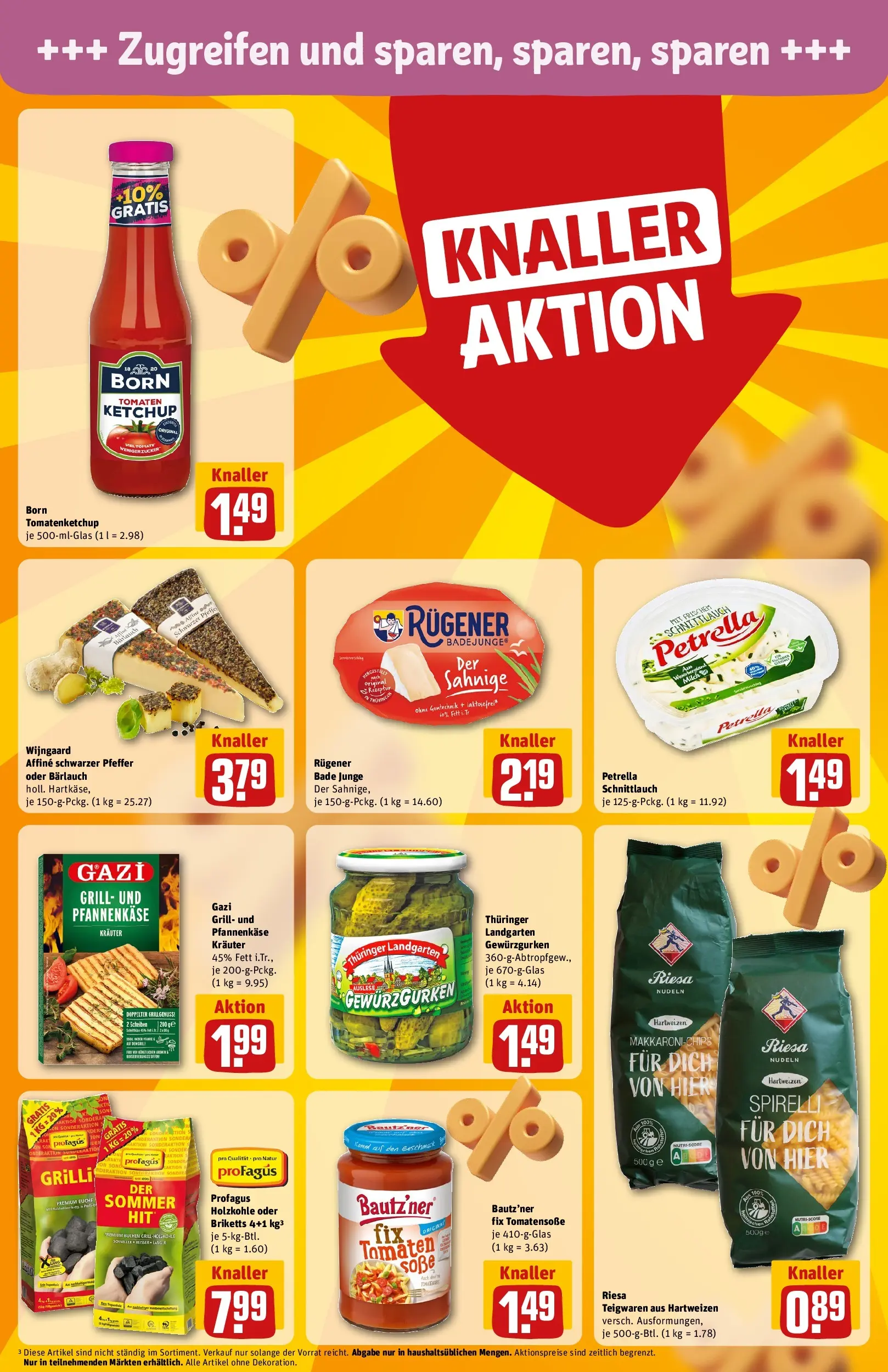 REWE Prospekt ab 27.07.2026 zum Blättern » Angebote | Seite: 18 | Produkte: Grill, Tomaten, Pfeffer, Nudeln
