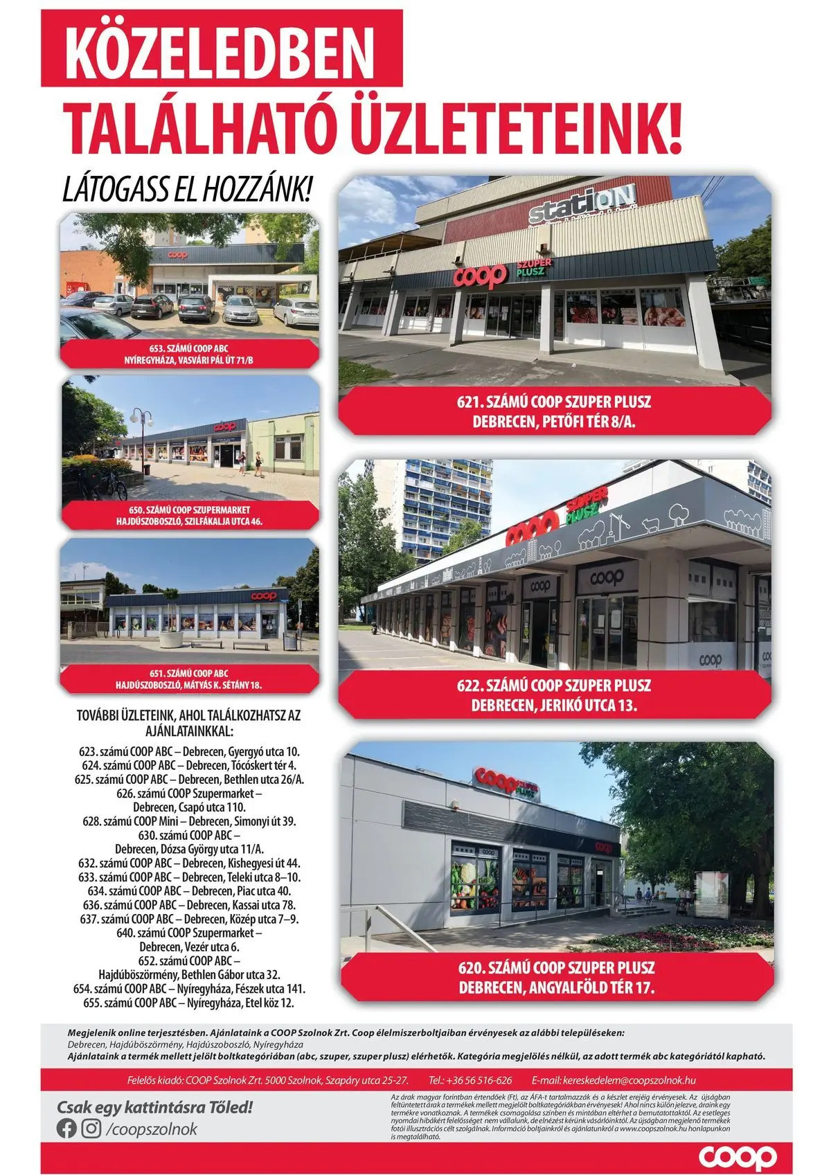 COOP Szolnok akciós újság Debrecen - 2026.07.30. -tól/töl > akció, lapozható szórólap 🛍️ | Oldal: 7