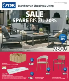 JYSK Sale Spare Bis Zu 70% ab 29.07.2026 gültig JYSK Sale Spare Bis Zu 70% ab 29.07.2026 gültig