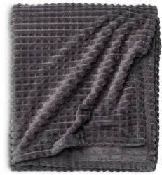 JYSK Одеяло HAGTORN 140x200 полар сиво