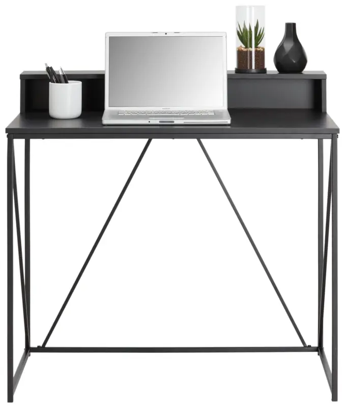 Schreibtisch in Schwarz