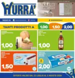 Hurr&agrave; Discount Tanti prodotti a 1,00 1,50 2,00 - al 05.08.2026