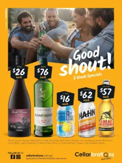 Preview of Cellarbrations catalogue  Newcastle - valid from 27/07/2026