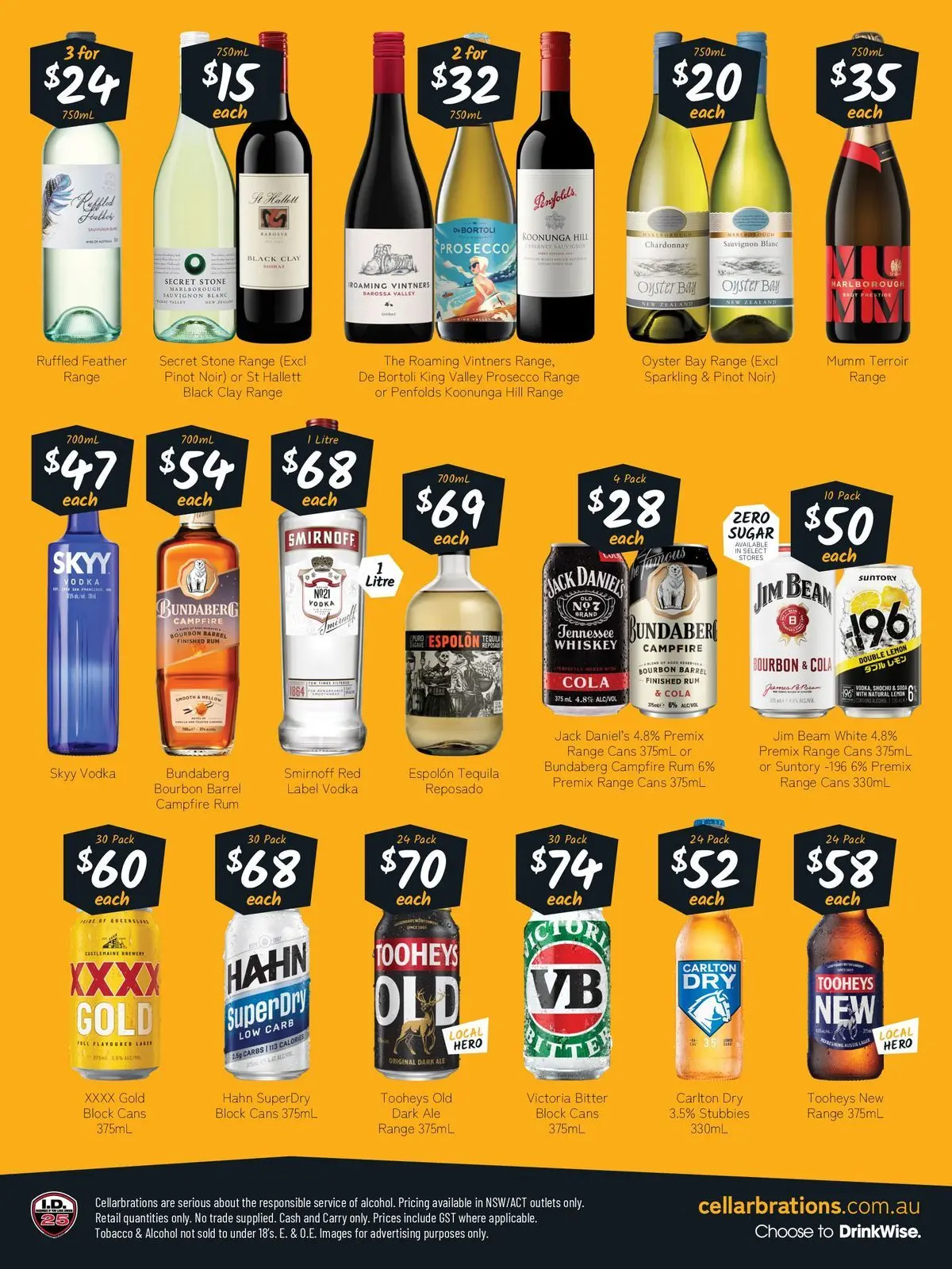 Cellarbrations - Good Shout! 27/07 - 27/07/2026 > weekly / monthly specials | Page: 2 | Products: Whiskey, Rum, Sugar, Clay