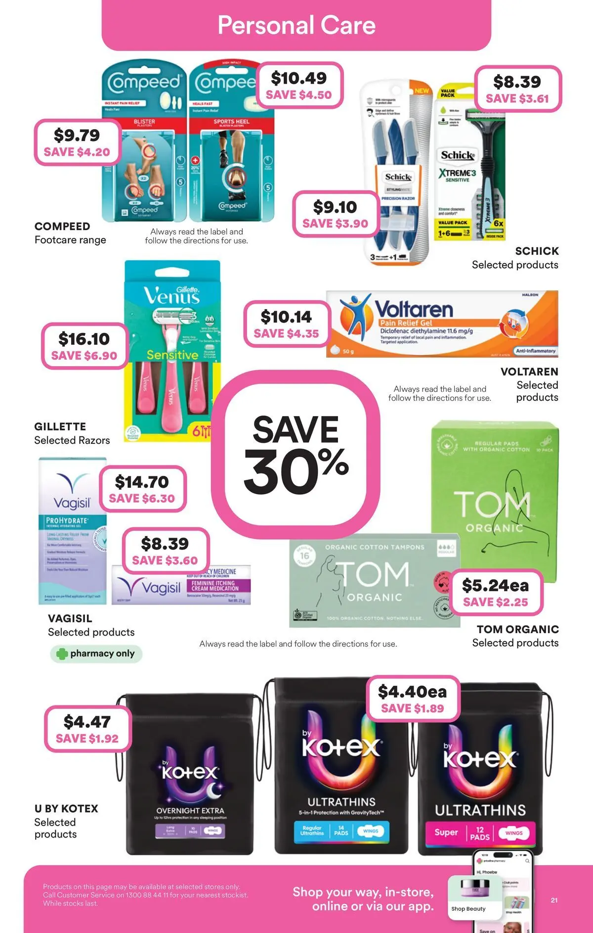 Priceline Pharmacy catalogue Bairnsdale - 30/07/2026 > weekly / monthly specials | Page: 21