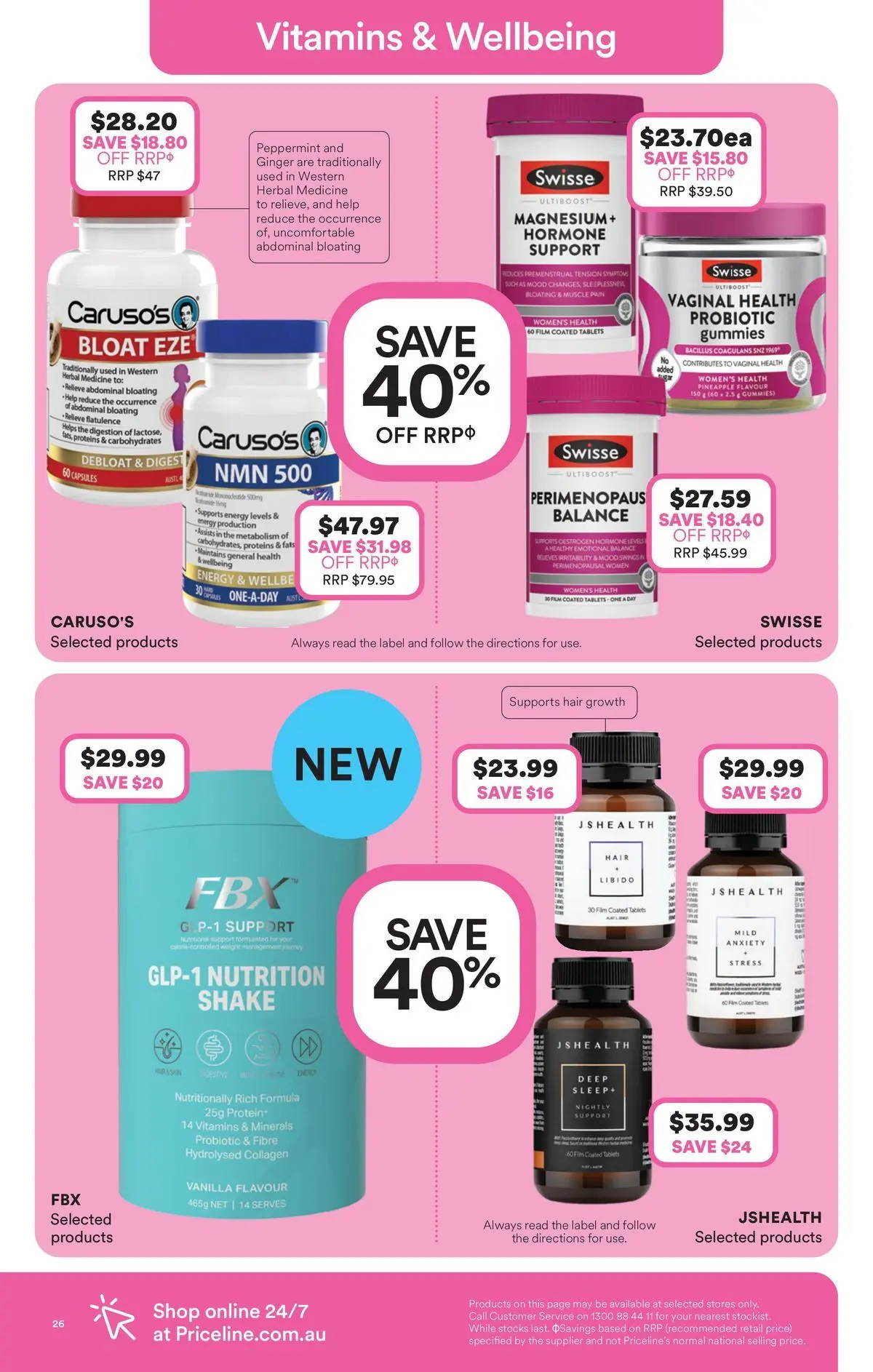 Priceline Pharmacy catalogue Bairnsdale - 30/07/2026 > weekly / monthly specials | Page: 26