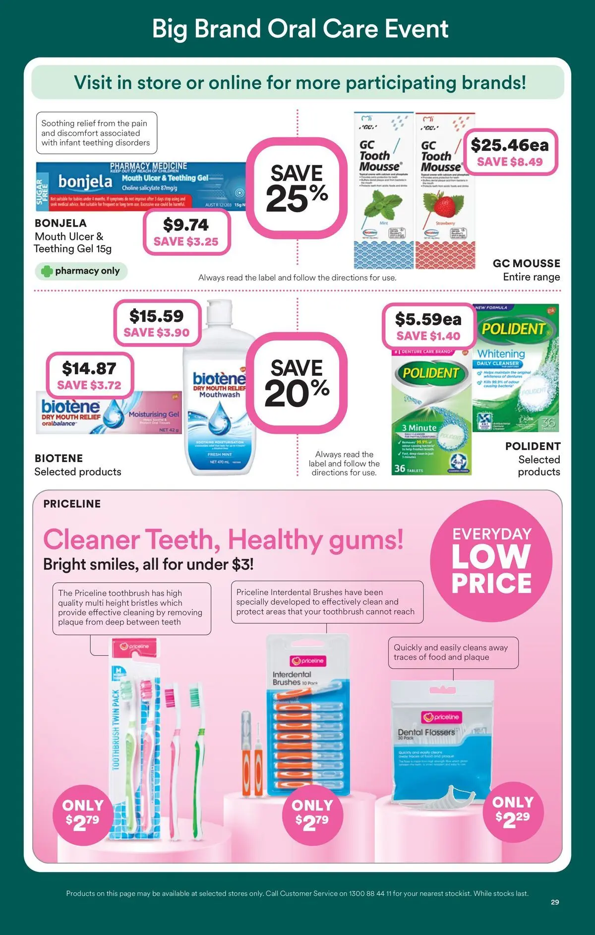 Priceline Pharmacy catalogue Bairnsdale - 30/07/2026 > weekly / monthly specials | Page: 29