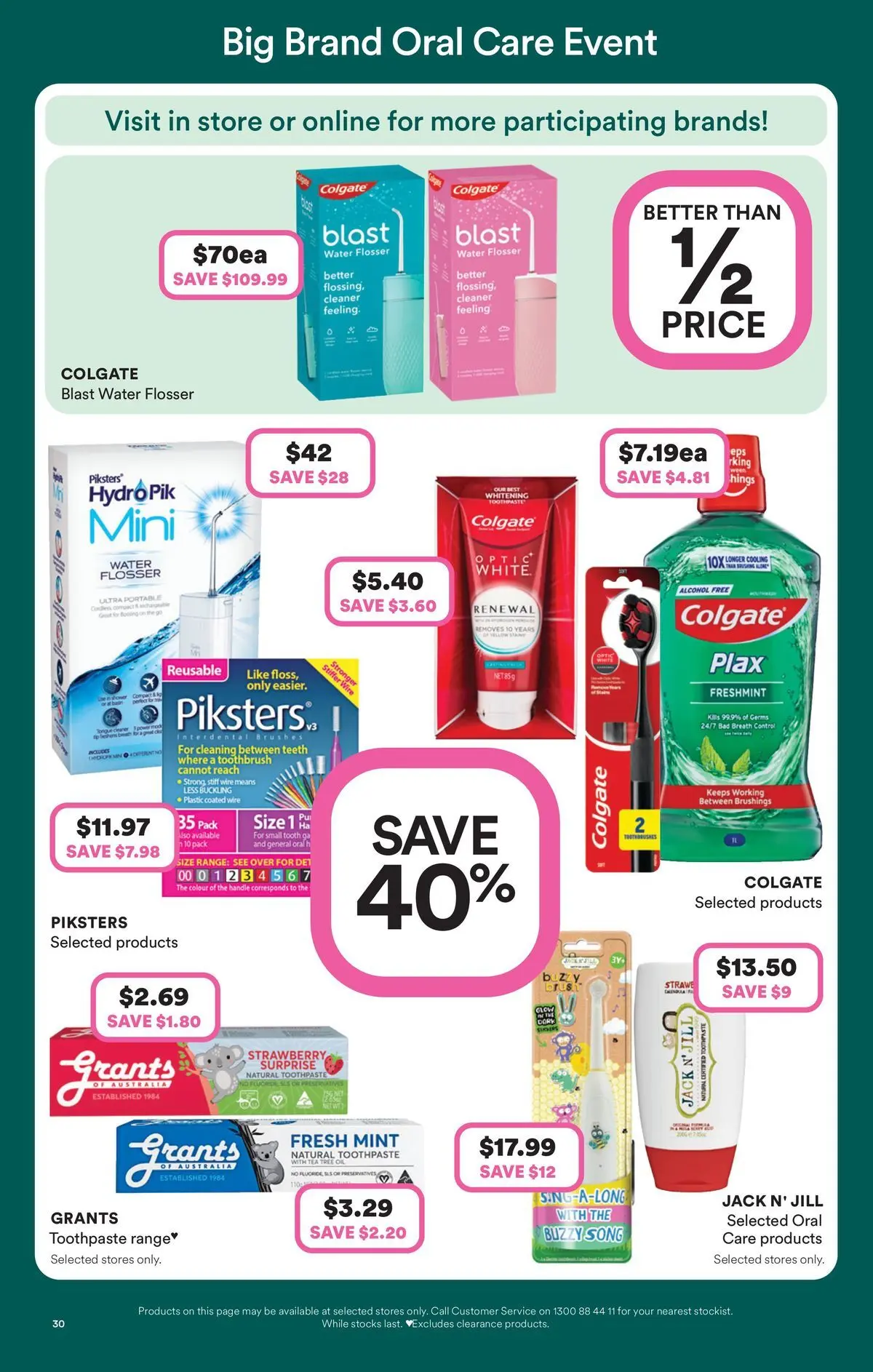 Priceline Pharmacy catalogue Bairnsdale - 30/07/2026 > weekly / monthly specials | Page: 30