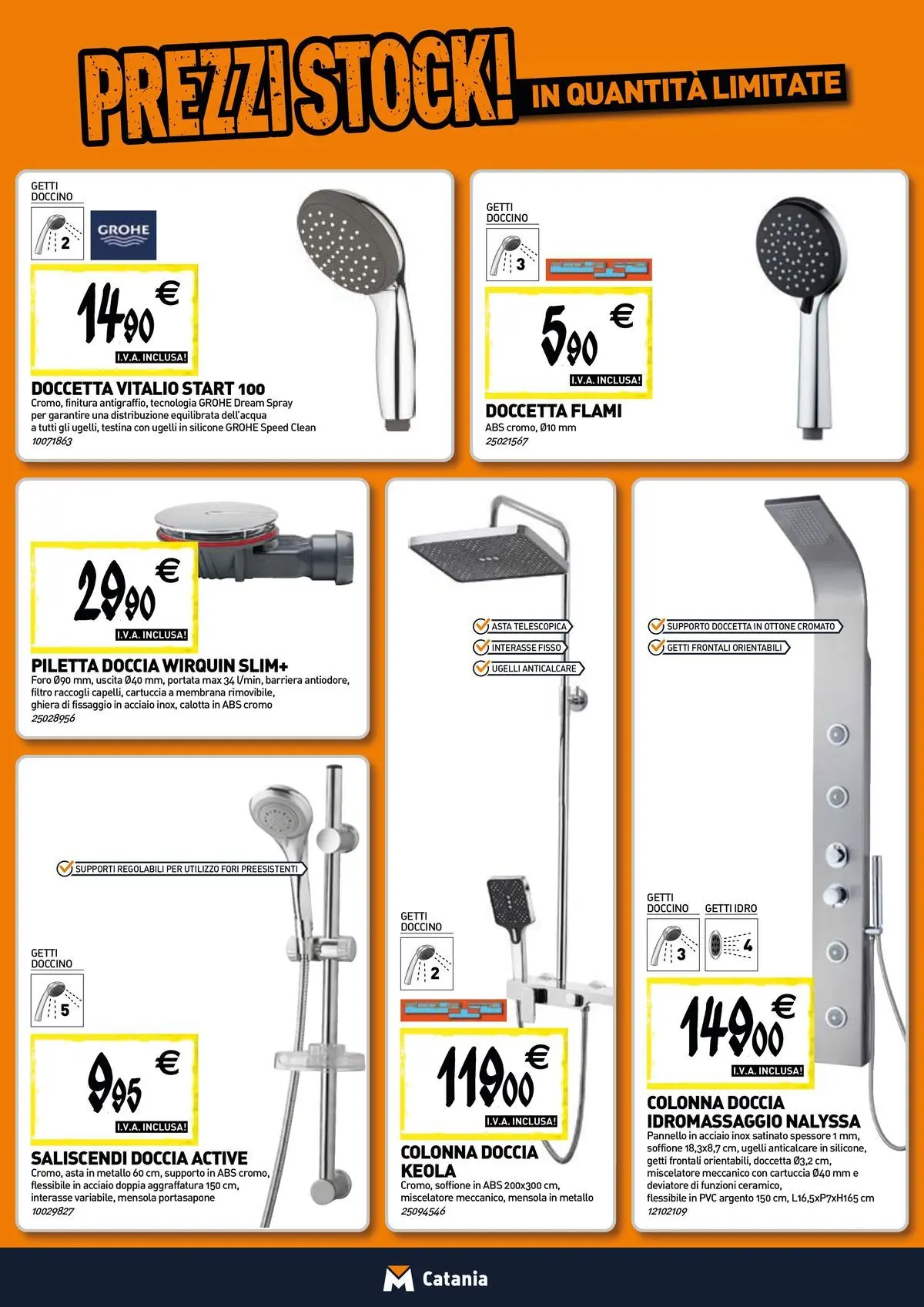 Nuovo TECNOMAT - Straordinari prezzi stock! dal 30/07/2026 > offerte anteprima 🛍️ | Pagina: 3 | Prodotti: Anticalcare, Silicone, Mensola, Doccia