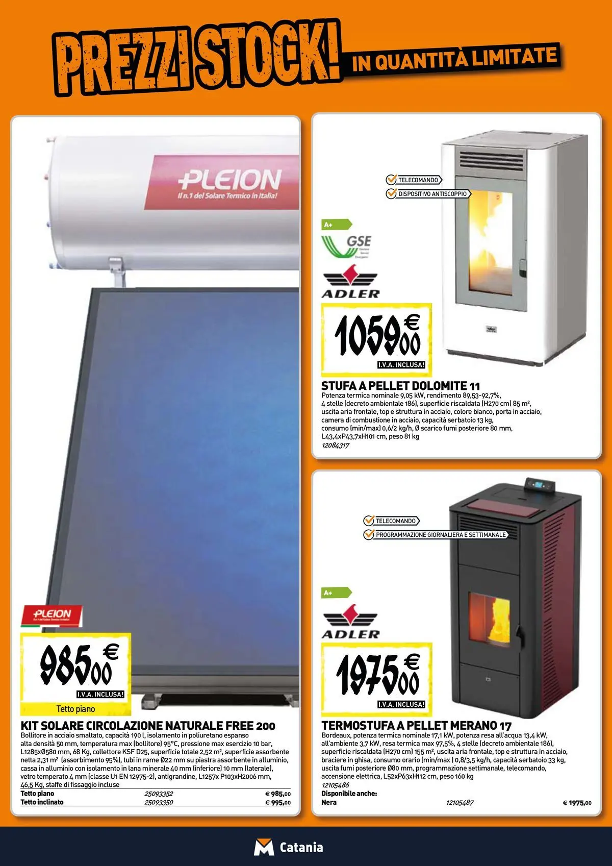 Nuovo TECNOMAT - Straordinari prezzi stock! dal 30/07/2026 > offerte anteprima 🛍️ | Pagina: 9 | Prodotti: Pellet, Telecomando, Stufa a pellet, Stufa