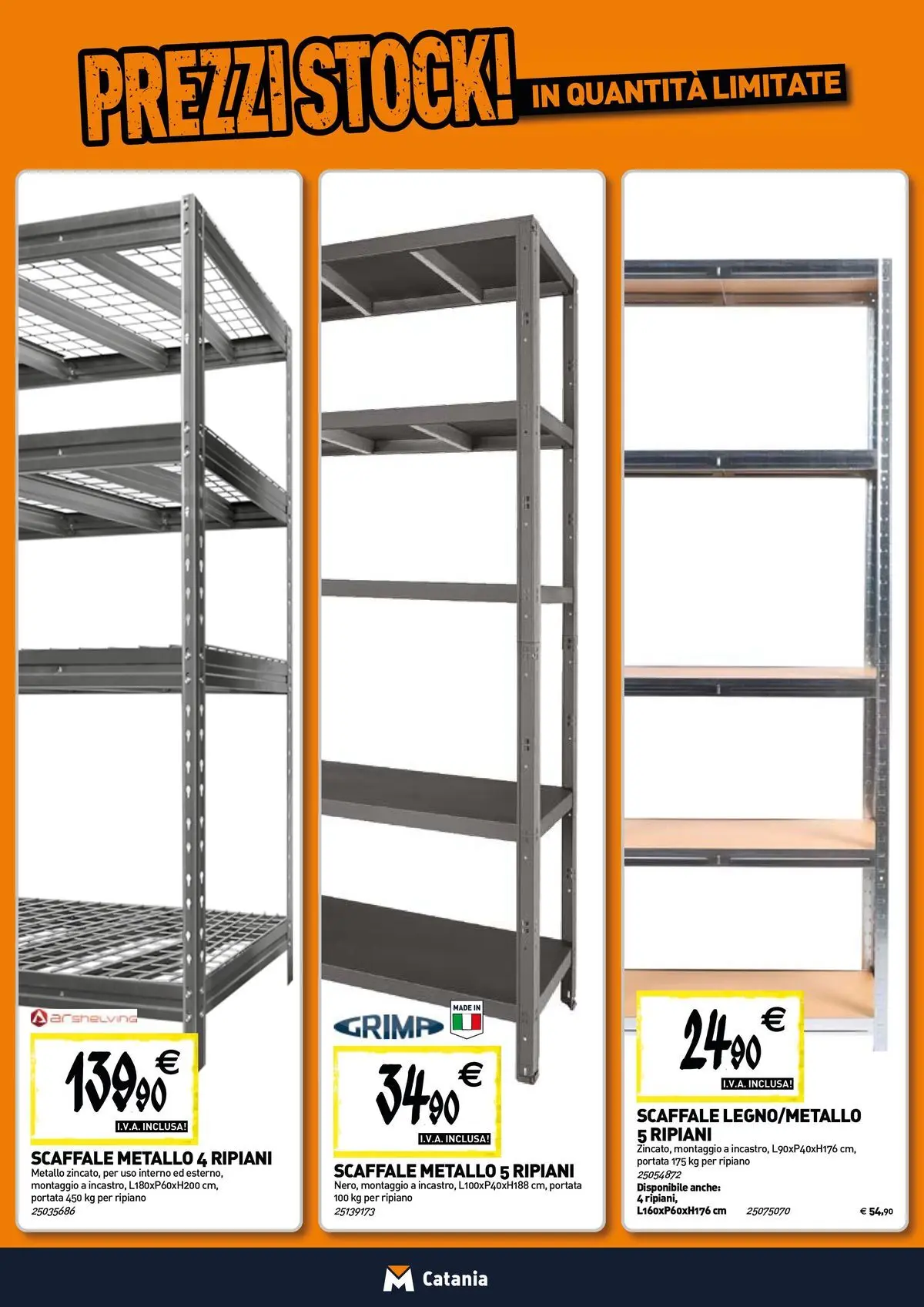 Nuovo TECNOMAT - Straordinari prezzi stock! dal 30/07/2026 > offerte anteprima 🛍️ | Pagina: 17 | Prodotti: Ripiano, Scaffale