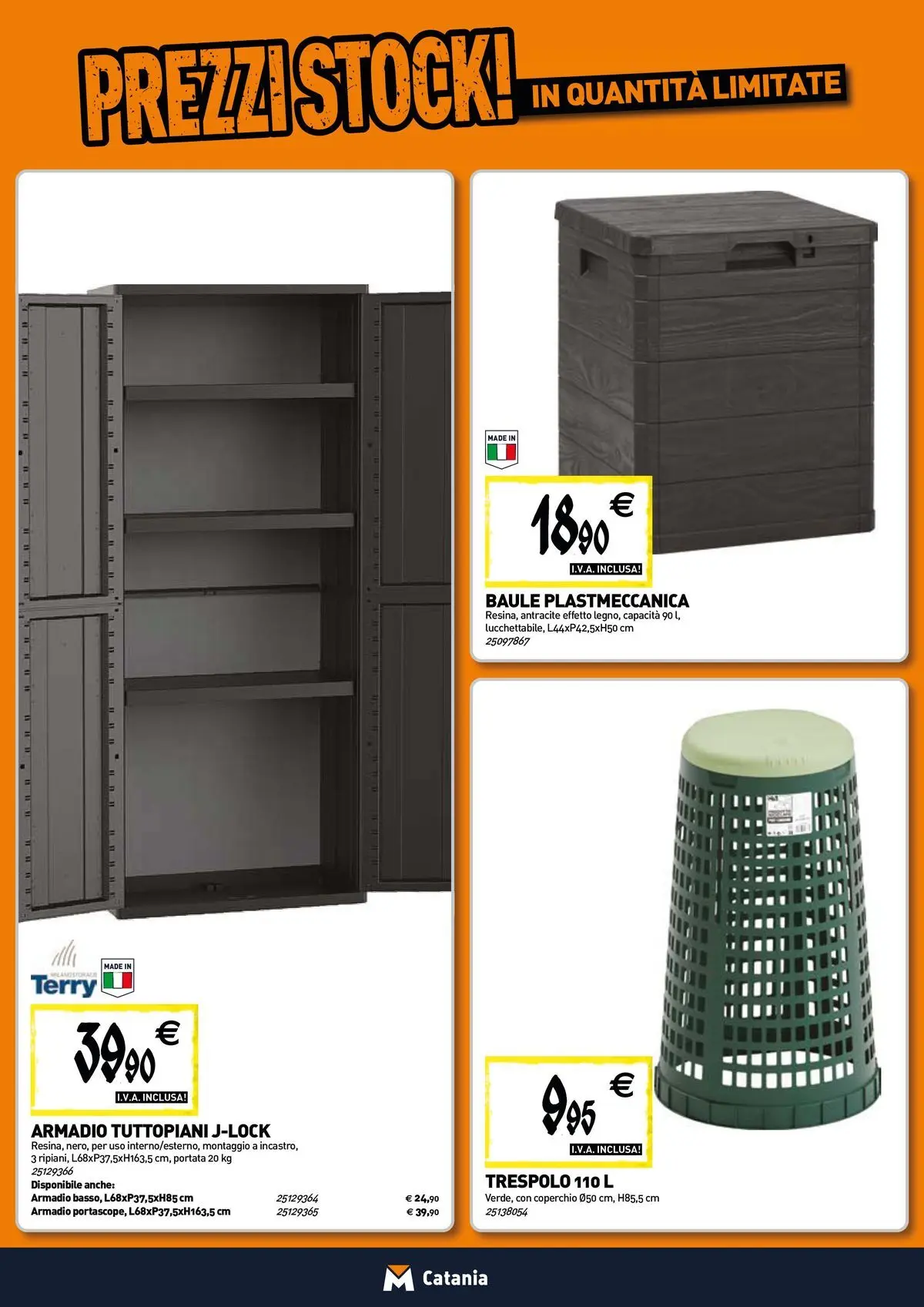 Nuovo TECNOMAT - Straordinari prezzi stock! dal 30/07/2026 > offerte anteprima 🛍️ | Pagina: 18 | Prodotti: Baule, Armadio