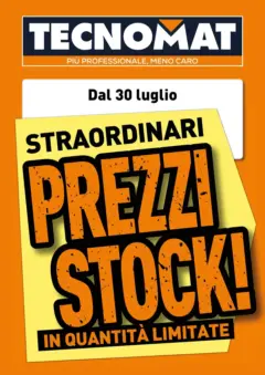 Anteprima del volantino TECNOMAT - Straordinari prezzi stock! valido a partire dal 30/07/2026 | Pagina: 6