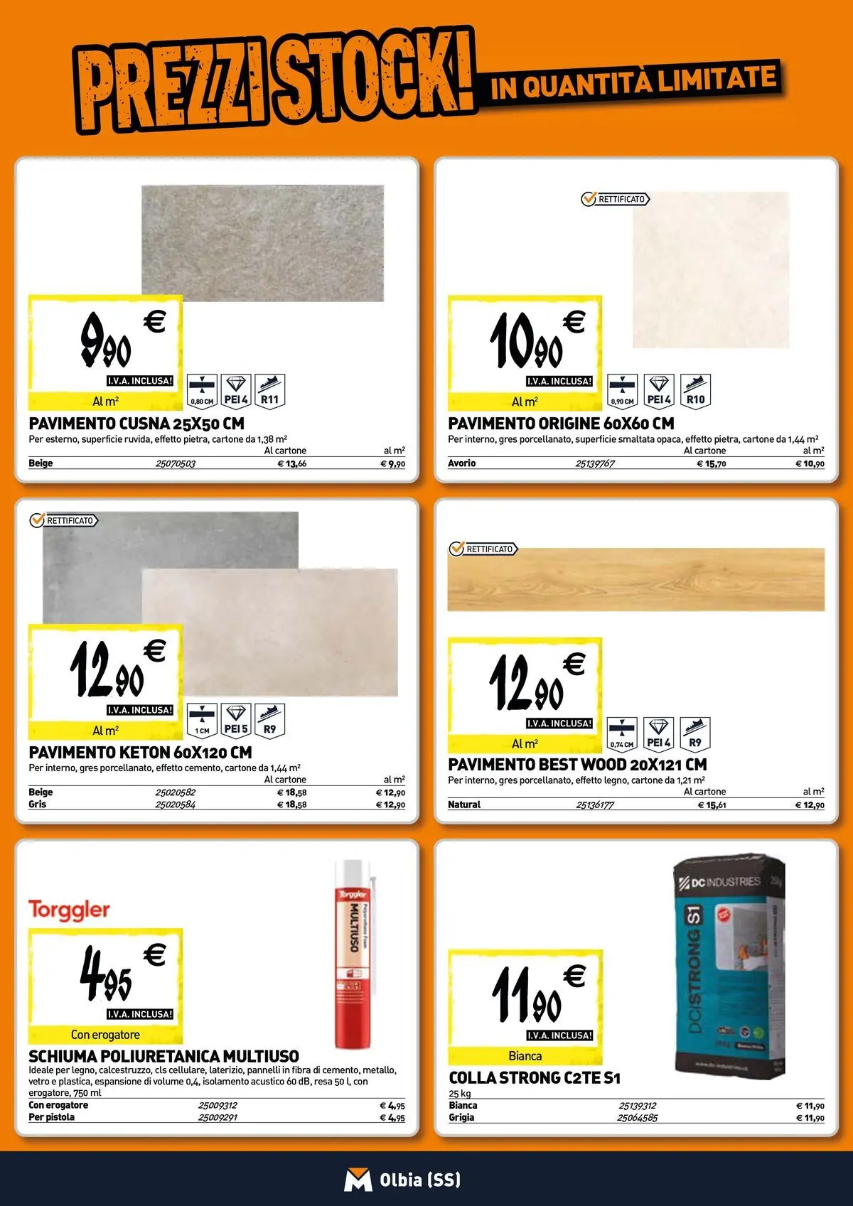 Nuovo TECNOMAT - Straordinari prezzi stock! dal 30/07/2026 > offerte anteprima 🛍️ | Pagina: 12 | Prodotti: Pavimento, Colla