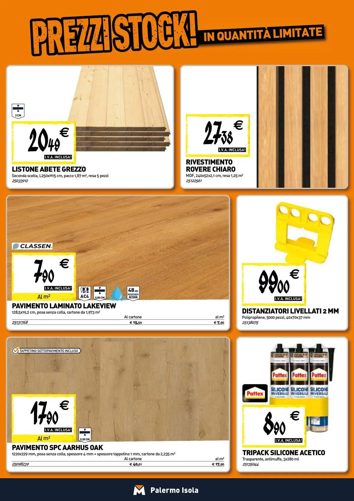Nuovo TECNOMAT - Straordinari prezzi stock! dal 30/07/2026 > offerte anteprima 🛍️ | Pagina: 11 | Prodotti: Pavimento, Acqua, Silicone