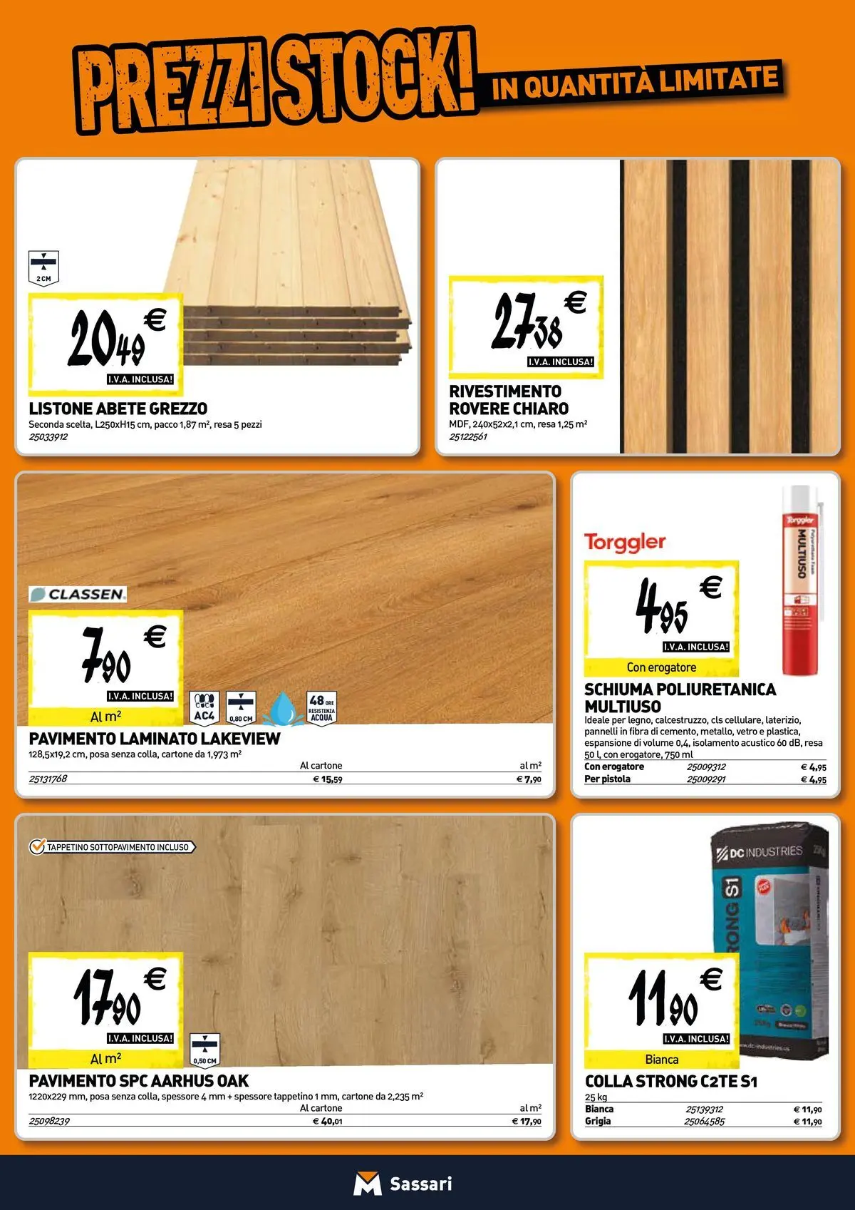 Nuovo TECNOMAT - Straordinari prezzi stock! dal 30/07/2026 > offerte anteprima 🛍️ | Pagina: 11 | Prodotti: Pavimento, Acqua, Colla