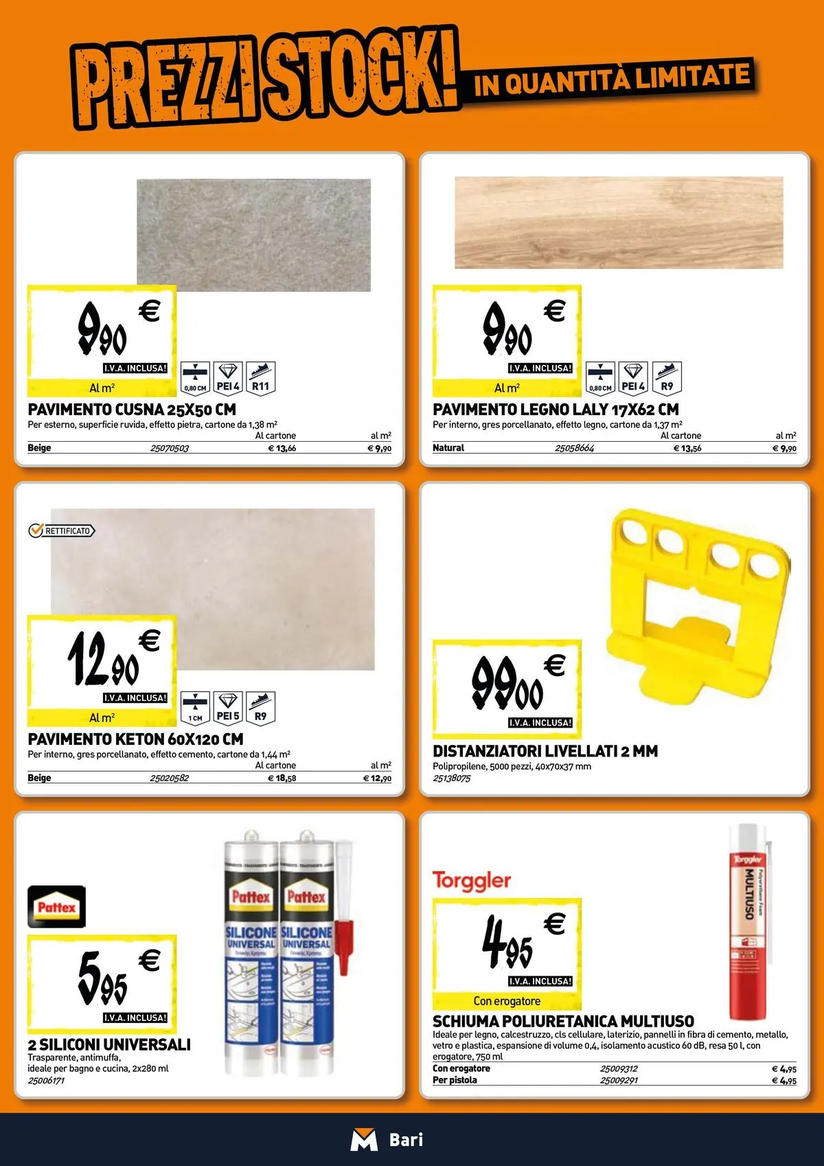 Nuovo TECNOMAT - Straordinari prezzi stock! dal 30/07/2026 > offerte anteprima 🛍️ | Pagina: 12 | Prodotti: Pavimento, Silicone, Bagno