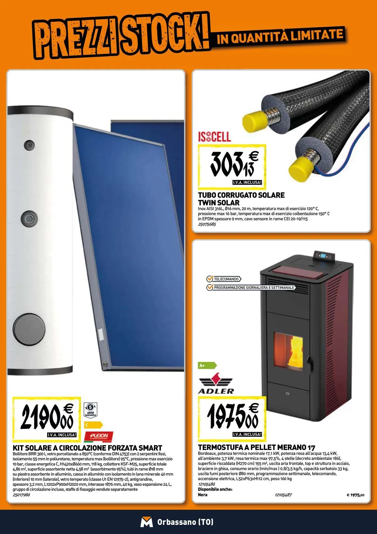 Nuovo TECNOMAT - Straordinari prezzi stock! dal 30/07/2026 > offerte anteprima 🛍️ | Pagina: 8 | Prodotti: Cavo, Alluminio, Bollitore, Vaso