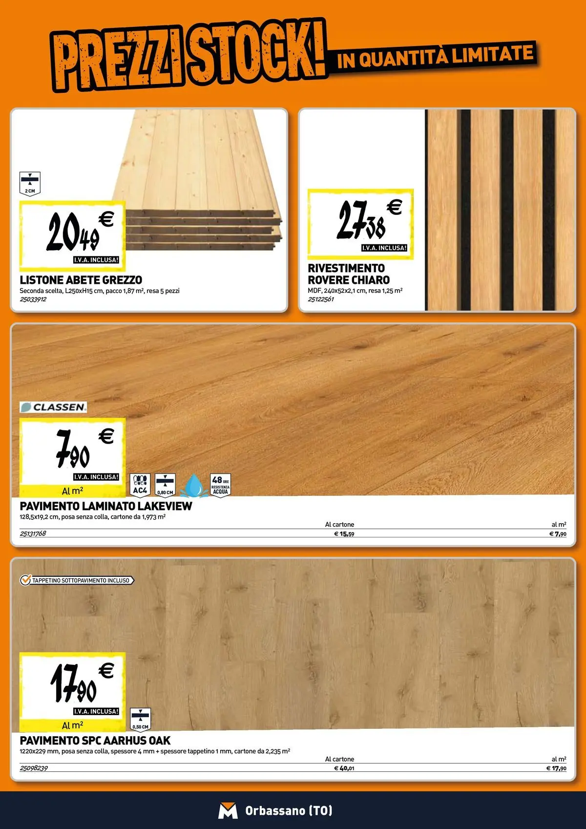 Nuovo TECNOMAT - Straordinari prezzi stock! dal 30/07/2026 > offerte anteprima 🛍️ | Pagina: 11 | Prodotti: Pavimento, Acqua