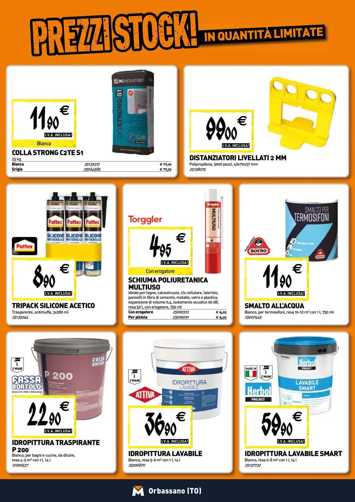 Nuovo TECNOMAT - Straordinari prezzi stock! dal 30/07/2026 > offerte anteprima 🛍️ | Pagina: 13 | Prodotti: Colla, Silicone