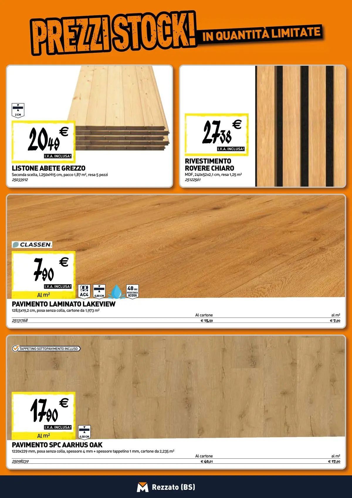 Nuovo TECNOMAT - Straordinari prezzi stock! dal 30/07/2026 > offerte anteprima 🛍️ | Pagina: 11 | Prodotti: Pavimento, Acqua