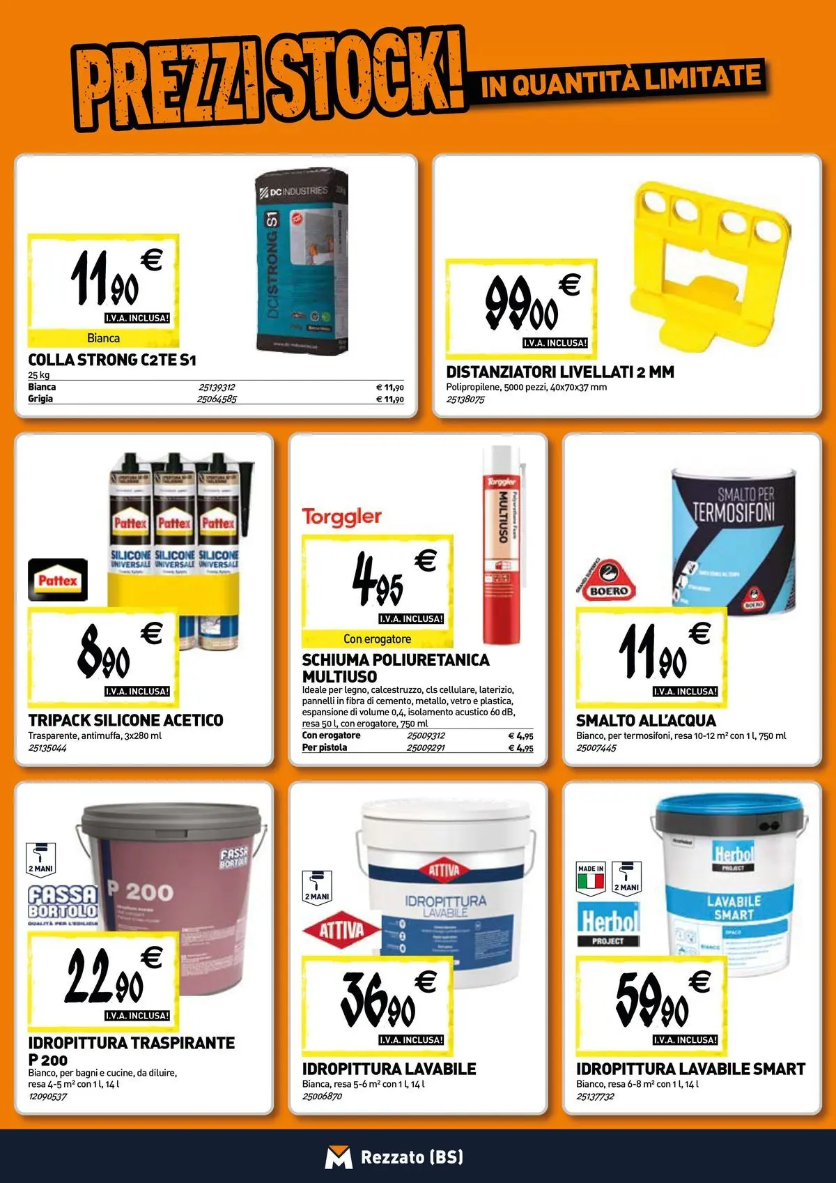 Nuovo TECNOMAT - Straordinari prezzi stock! dal 30/07/2026 > offerte anteprima 🛍️ | Pagina: 13 | Prodotti: Colla, Silicone