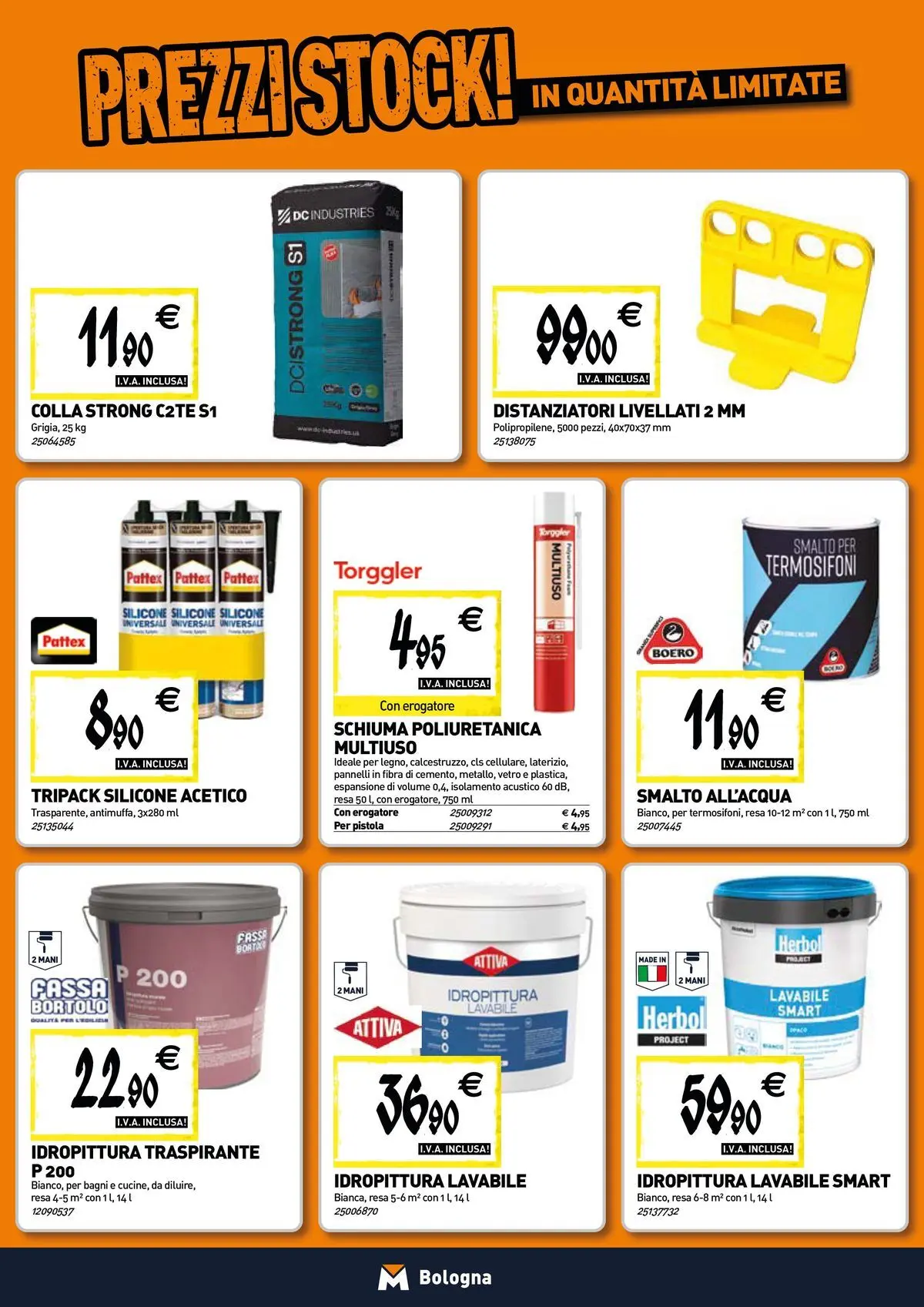 Nuovo TECNOMAT - Straordinari prezzi stock! dal 30/07/2026 > offerte anteprima 🛍️ | Pagina: 13 | Prodotti: Colla, Silicone