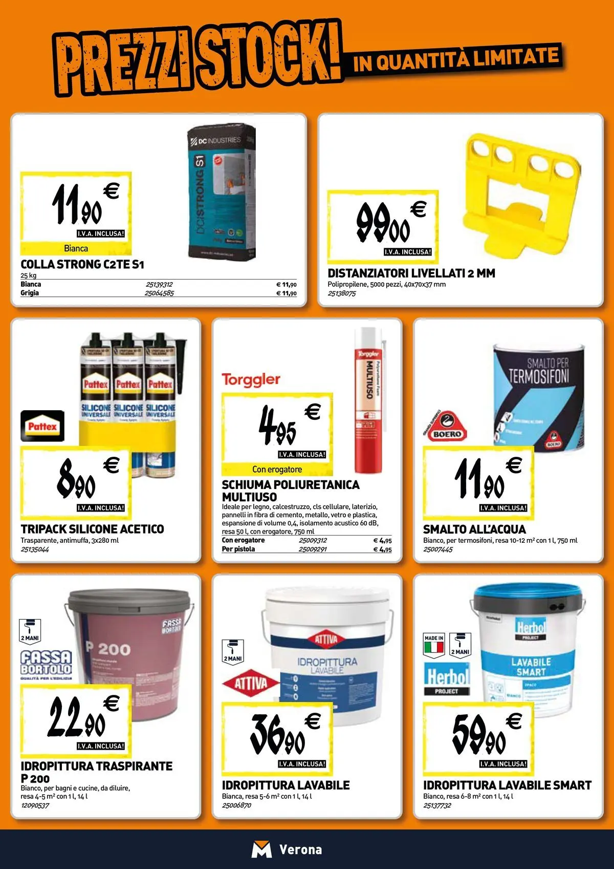 Nuovo TECNOMAT - Straordinari prezzi stock! dal 30/07/2026 > offerte anteprima 🛍️ | Pagina: 13 | Prodotti: Colla, Silicone