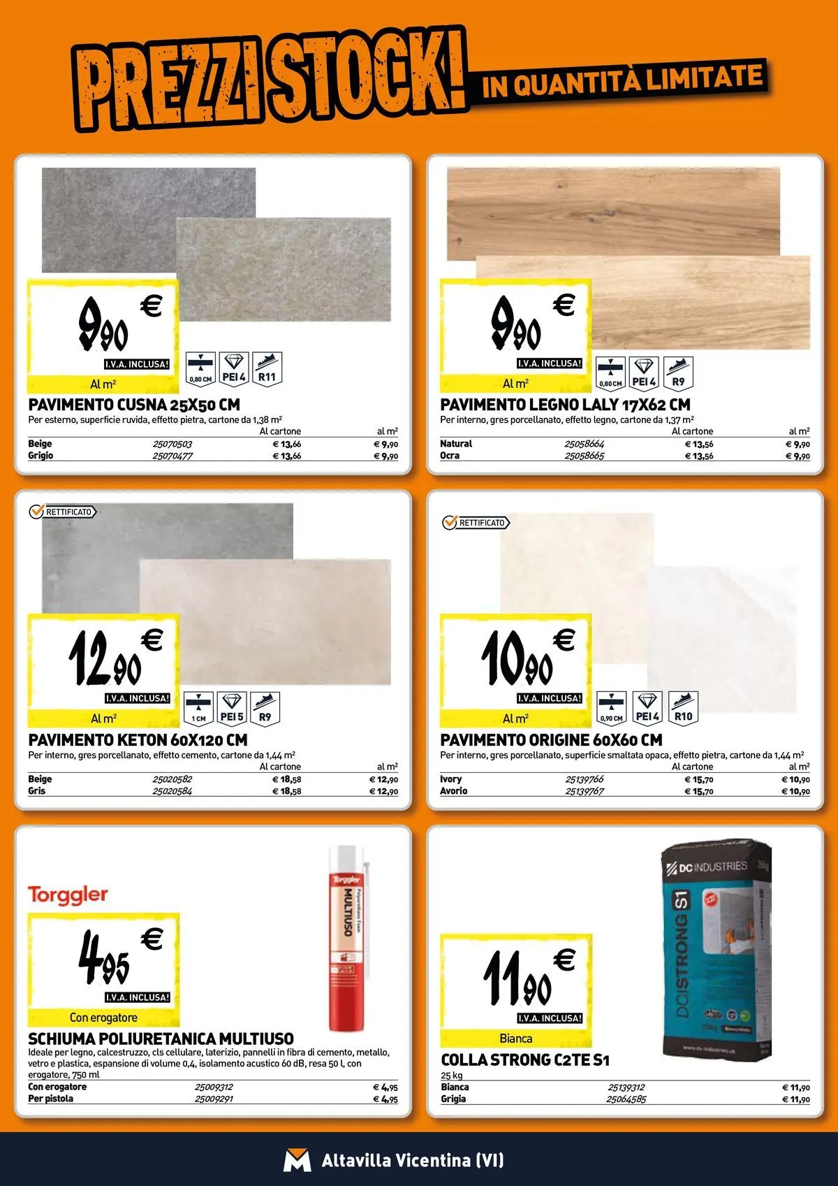 Nuovo TECNOMAT - Straordinari prezzi stock! dal 30/07/2026 > offerte anteprima 🛍️ | Pagina: 11 | Prodotti: Pavimento, Colla